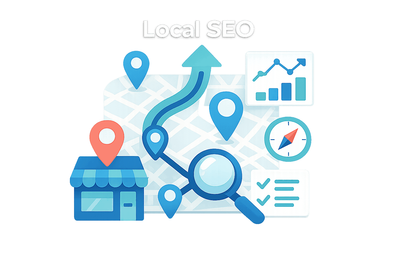 Local SEO+ GEO Graphic
