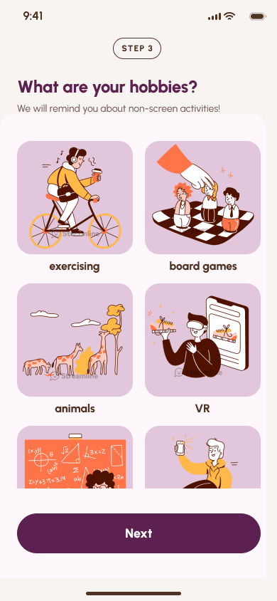 Meditation app image