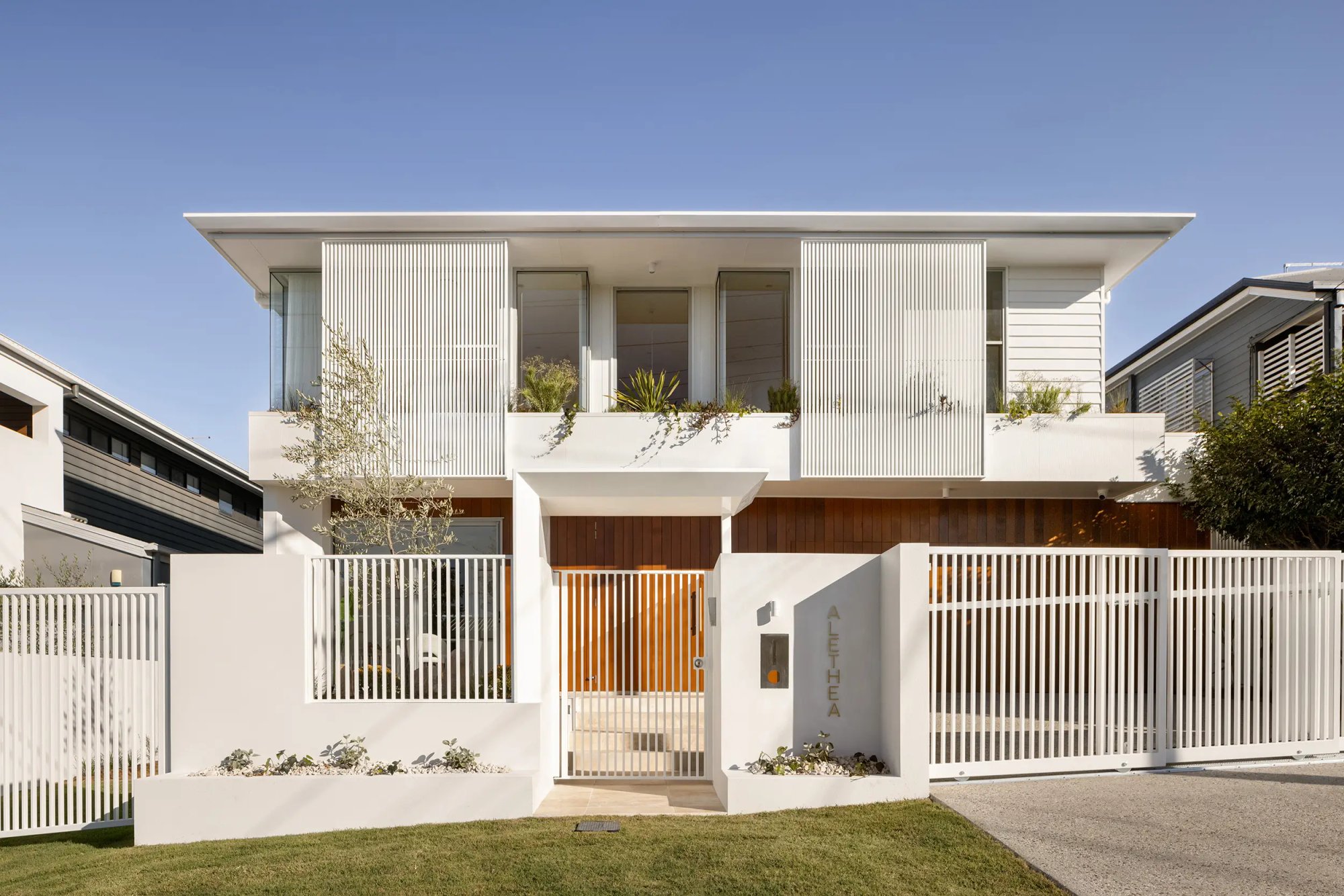 Contemporary custom home