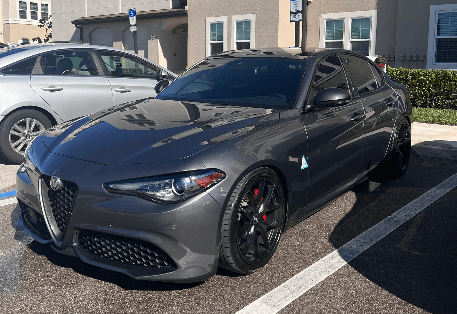 Freshly Detailed car with a stage one exterior detail