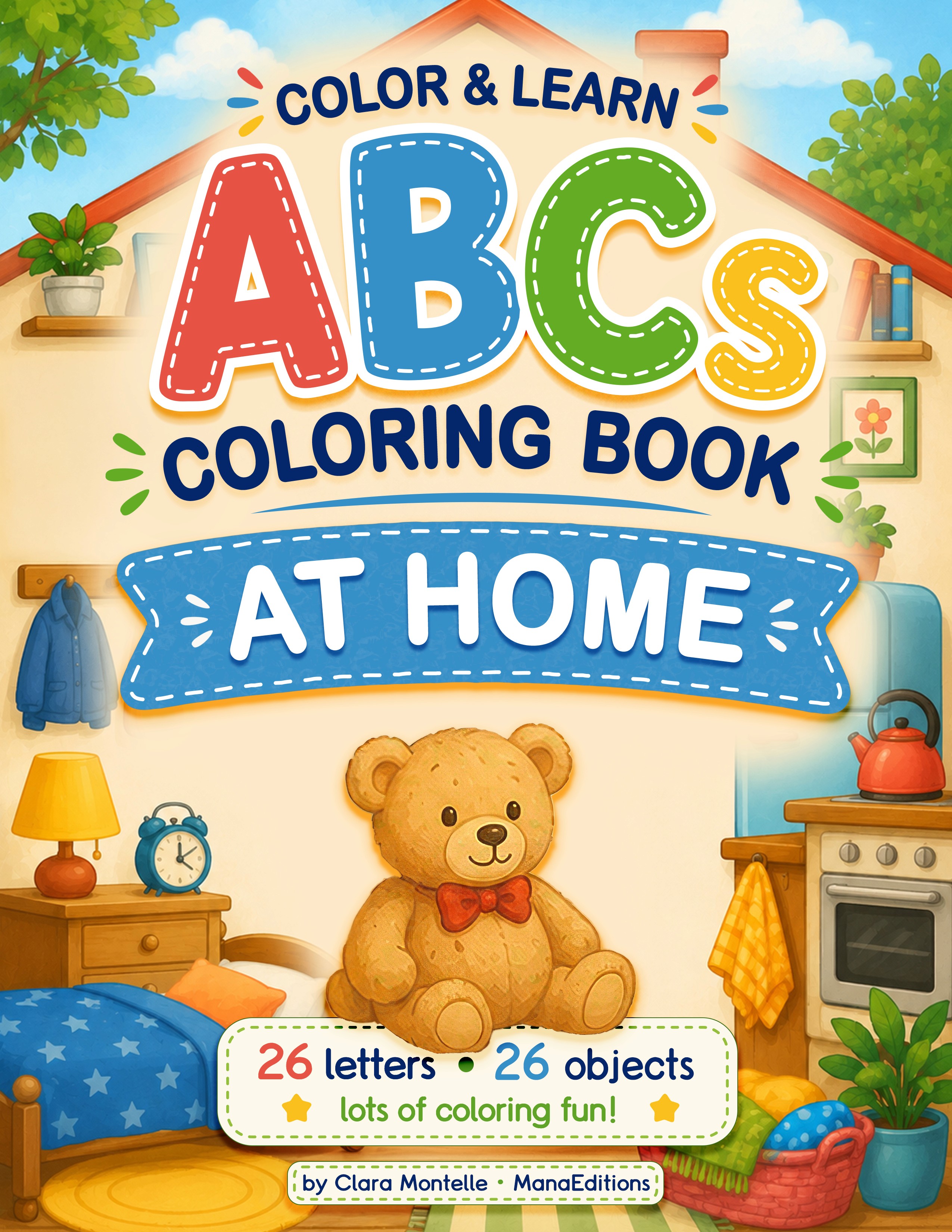 Color & Learn ABCs: At Home