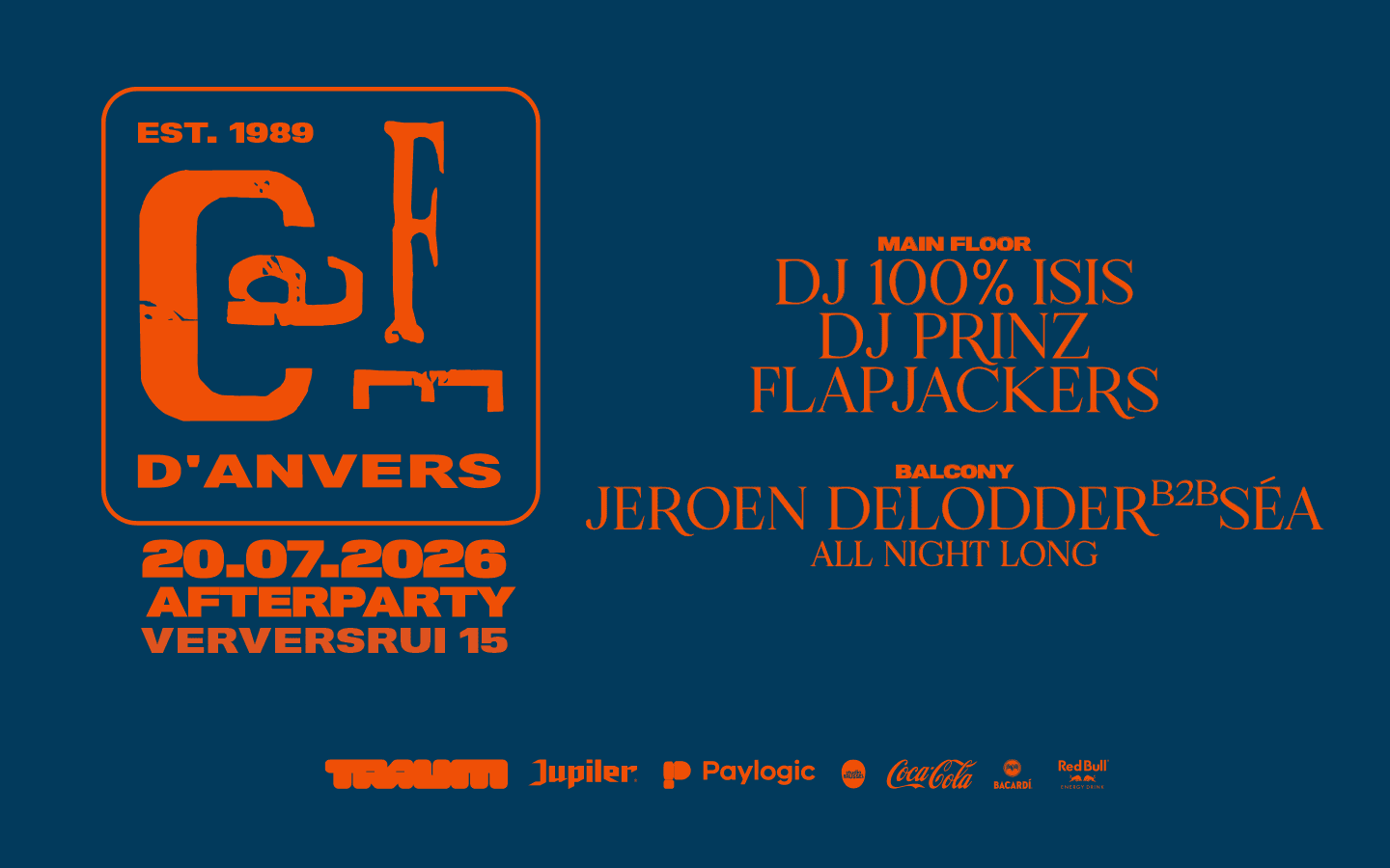 DJ 100% Isis, DJ Prinz, Flapjackers, Jeroen Delodder
