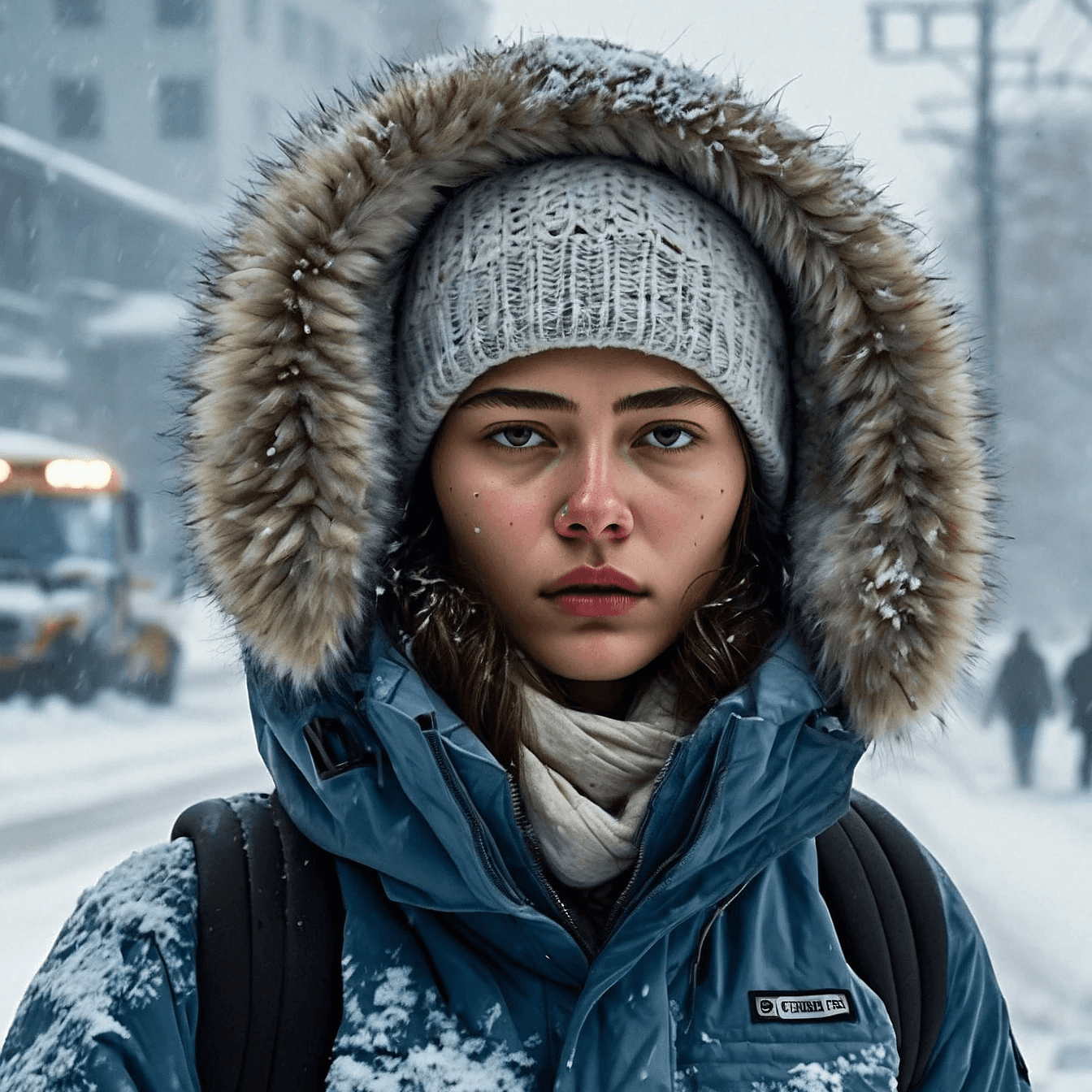 A fully AI-generated content creator with consistent identity, voice, and visual style across 40+ published episodes.