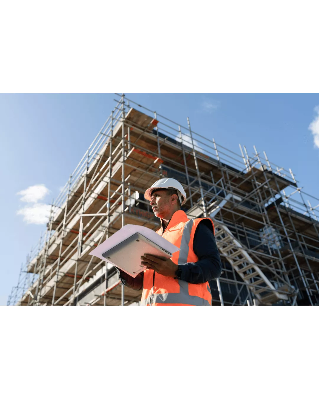 Engineer Analysing the site