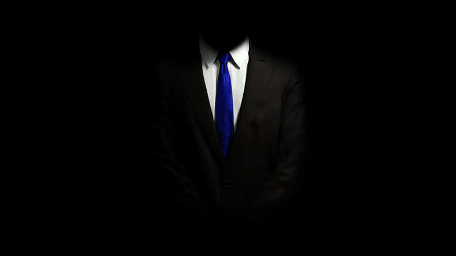 Suit Image in Black Background