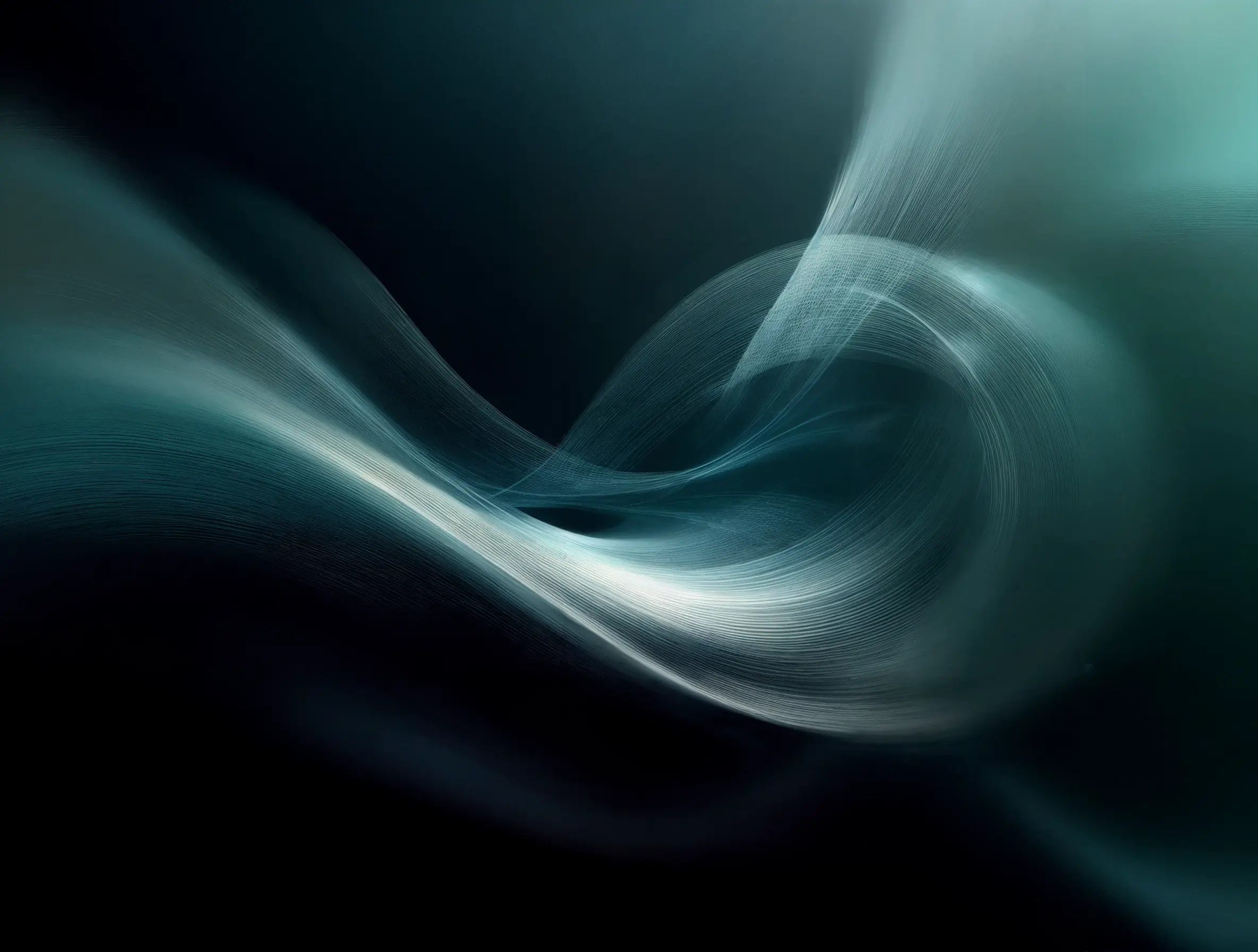 Abstract fluid forms representing advanced engineering solutions