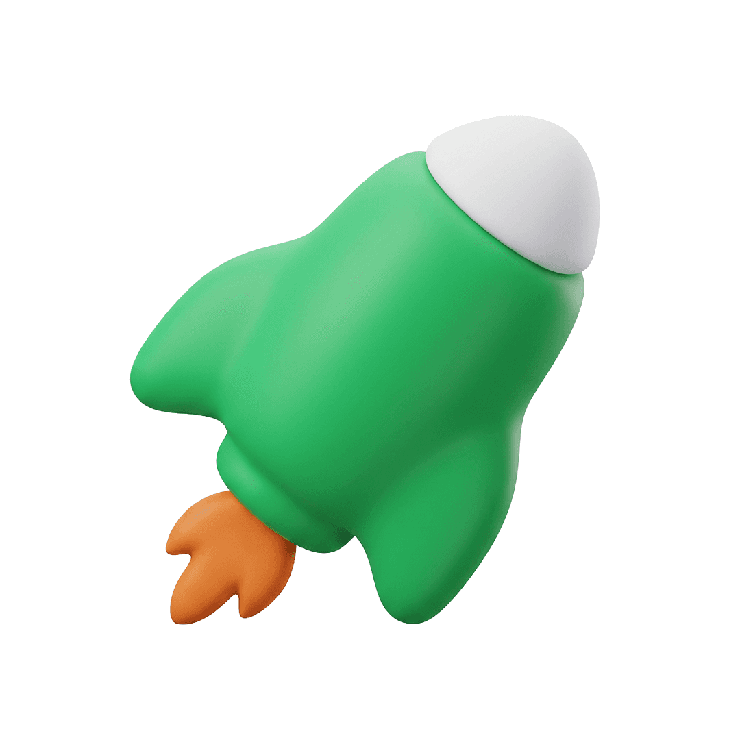Grüne Rakete