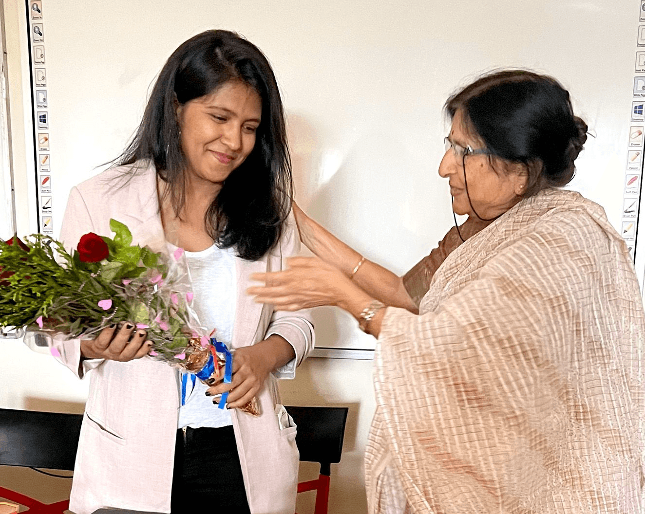 Woman Wearing Sunglasses