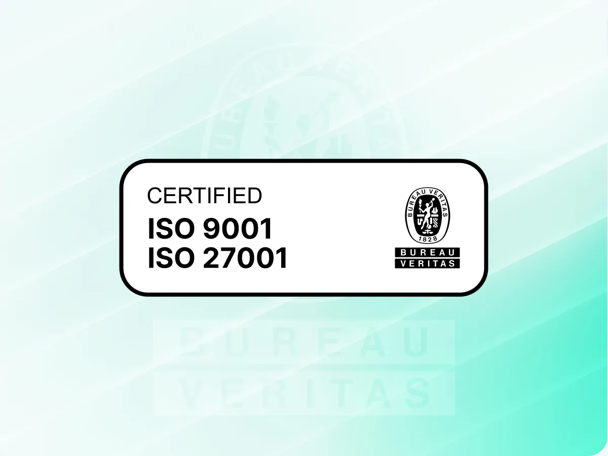 ISO Accreditation 27001 & 9001