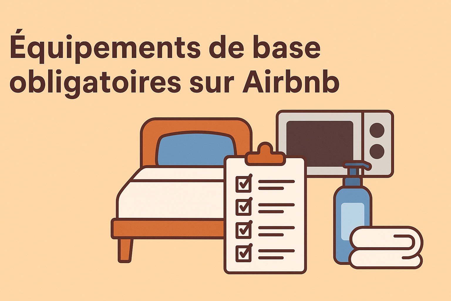 equipement de base airbnb