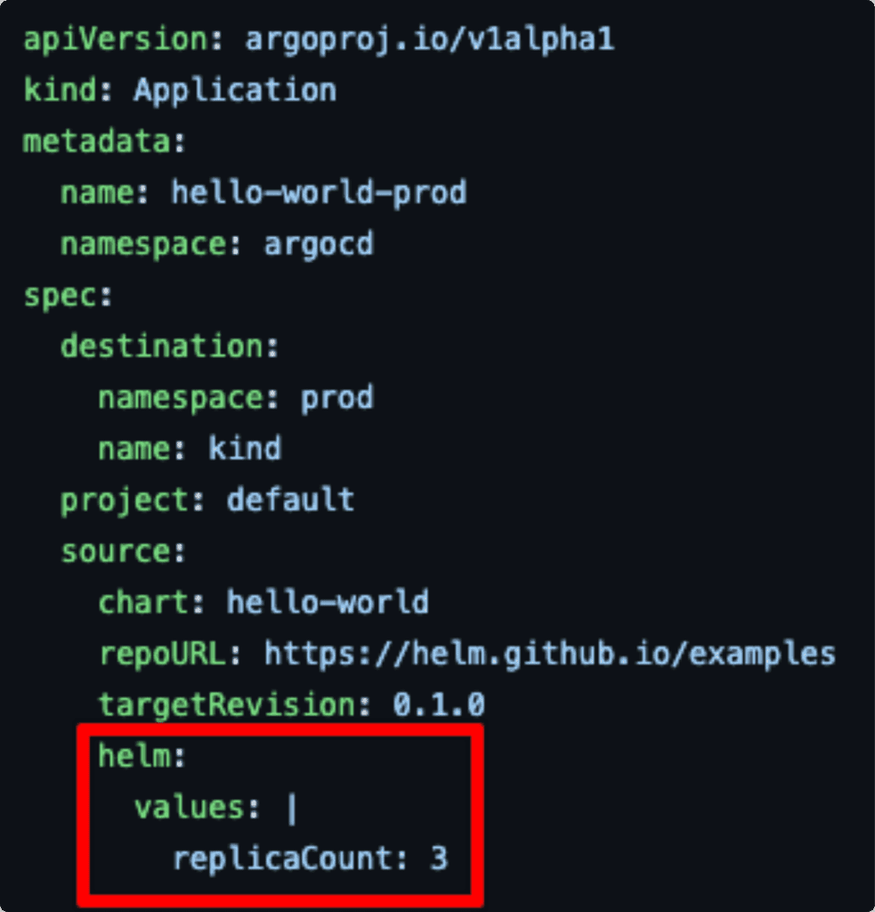 How to Supply Custom Values Files to a Helm Chart in Argo CD