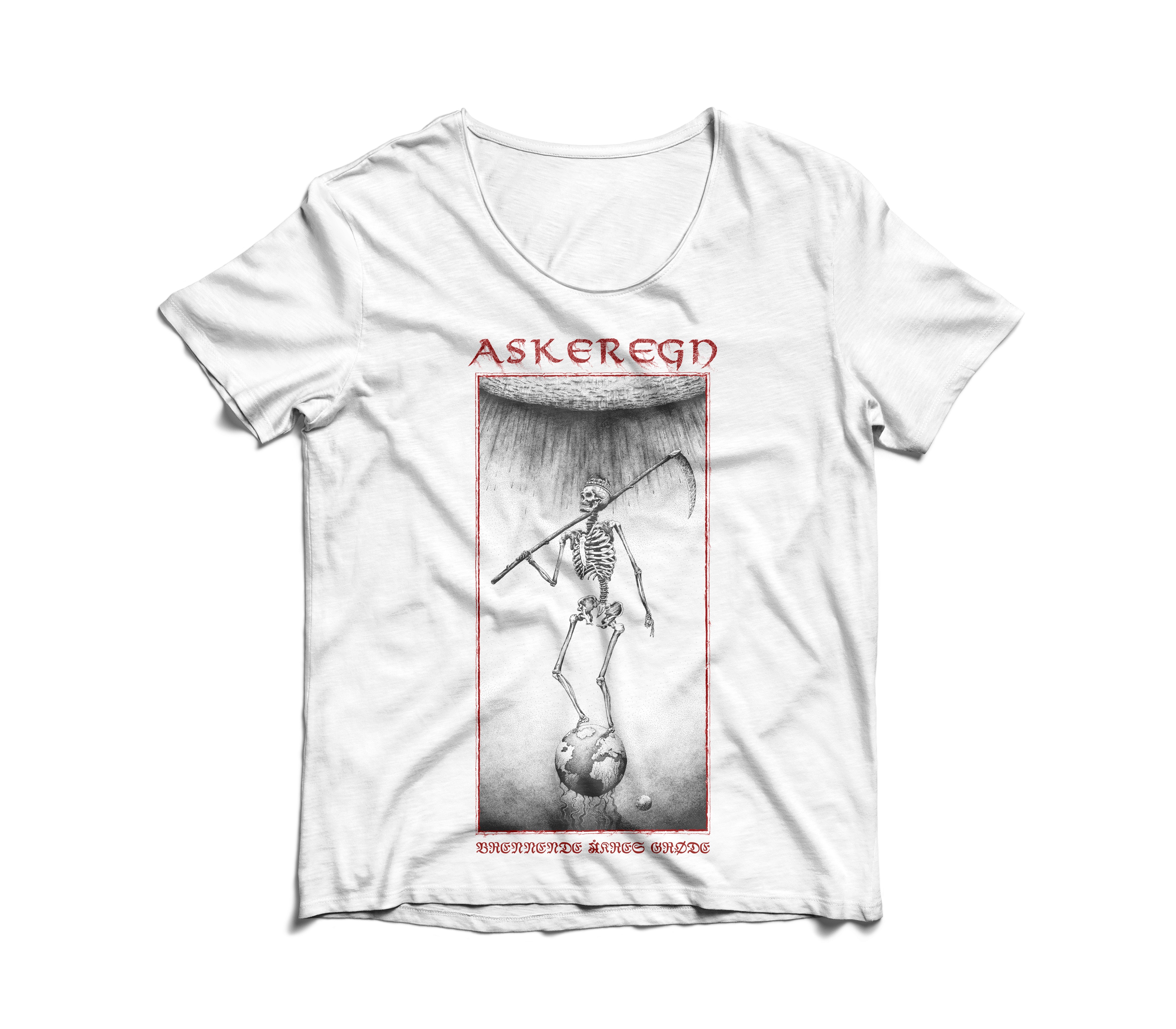 Askeregn T-Shirt weiss