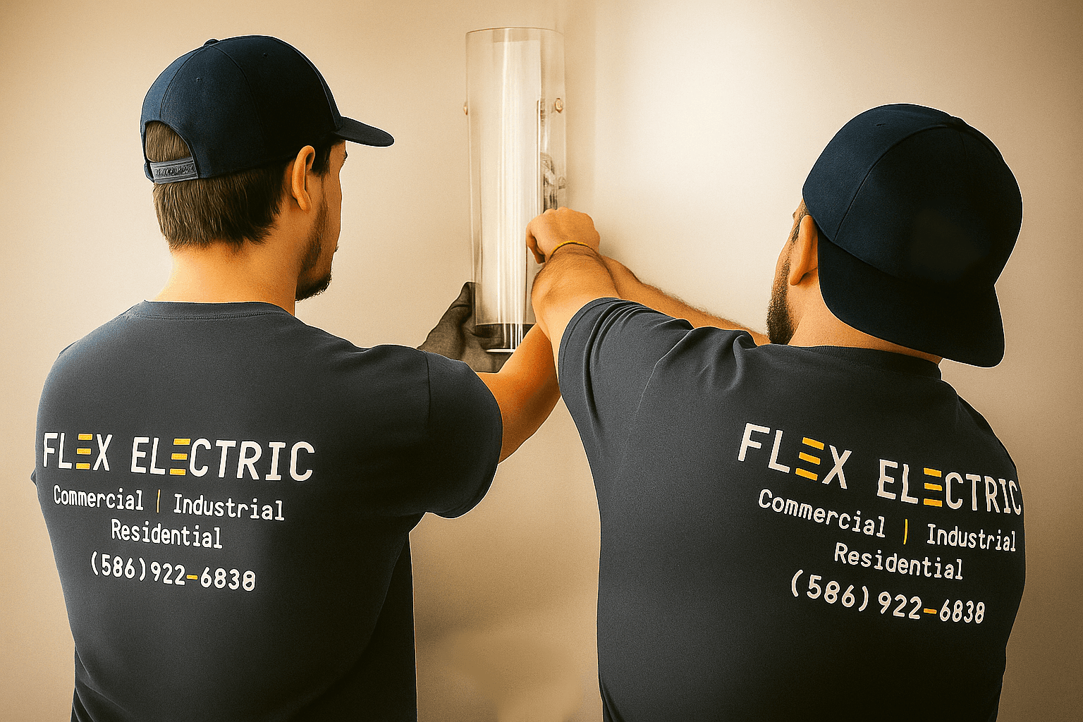 Employees working together