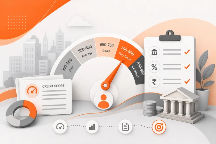 Minimum Credit Score Required for Loans in India (2026 Guide)