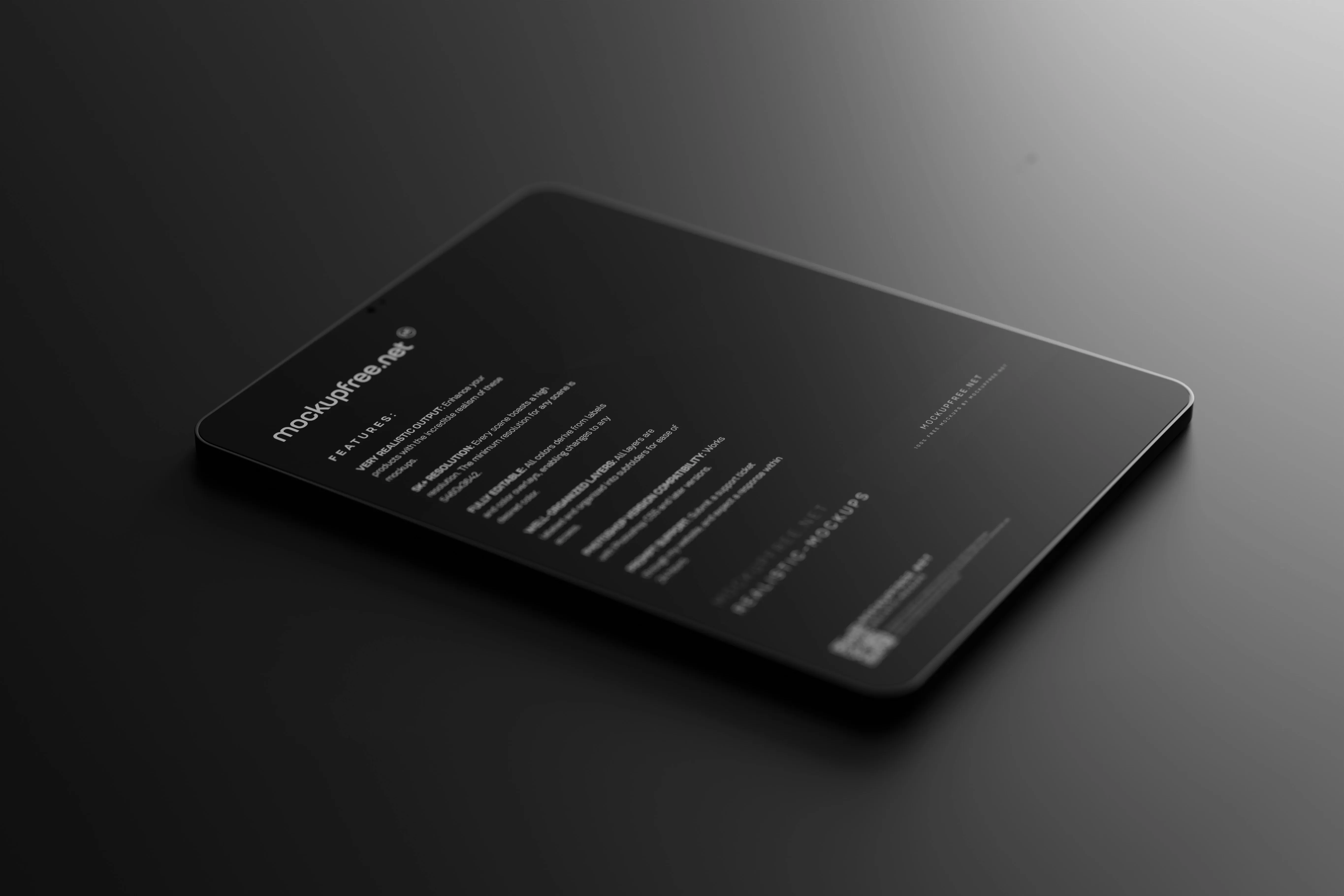 a close up of a business card on a table