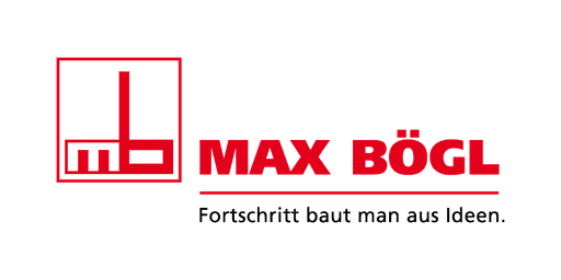 Das Logo der Max Bögl Stiftung & Co. KG.