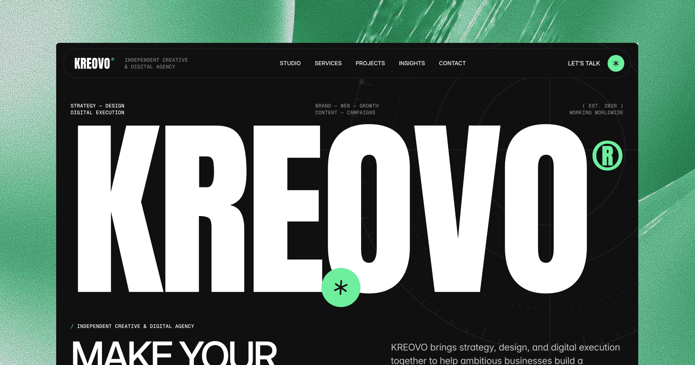 Contact KREOVO | Start a Project