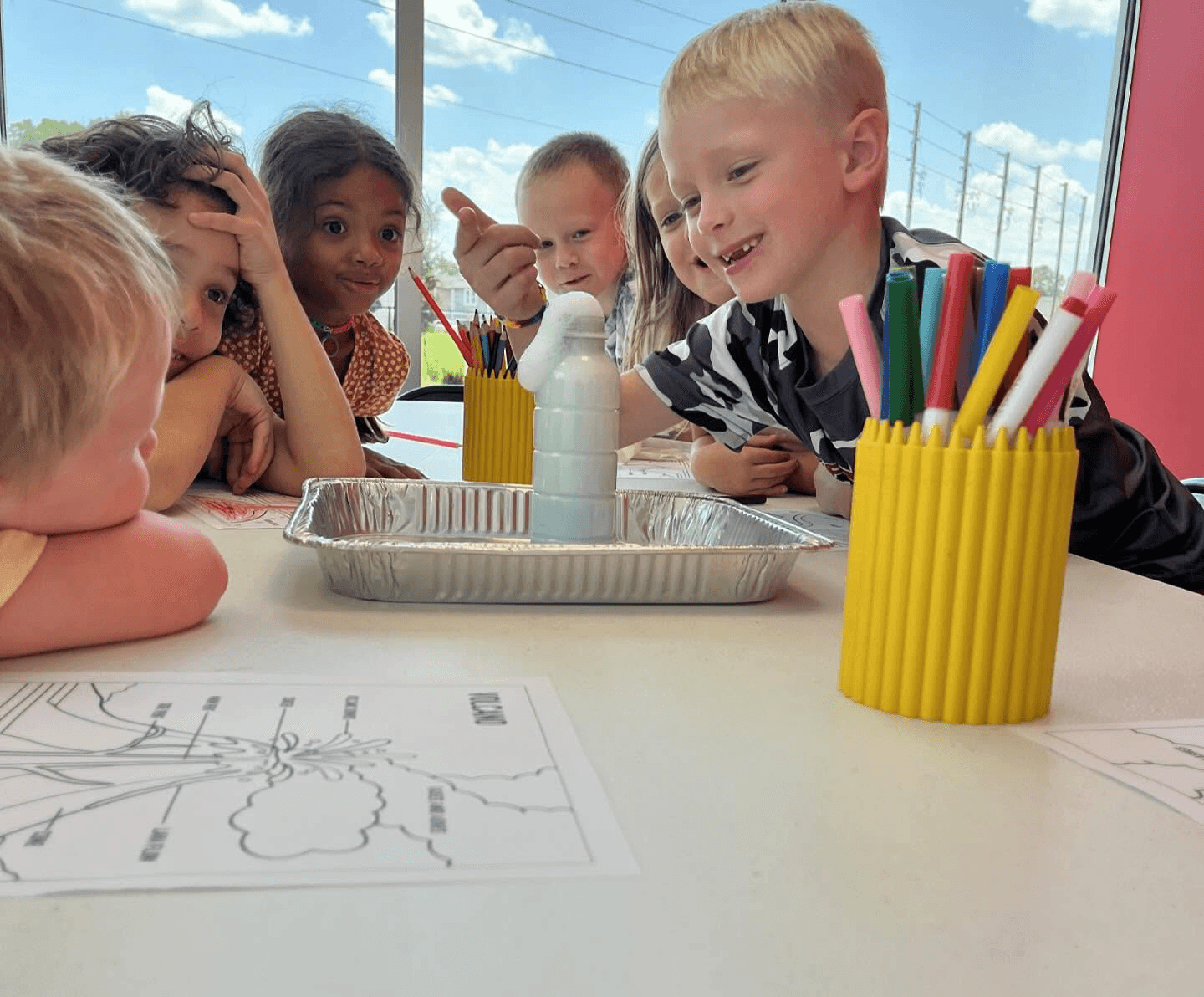 Group of young student 