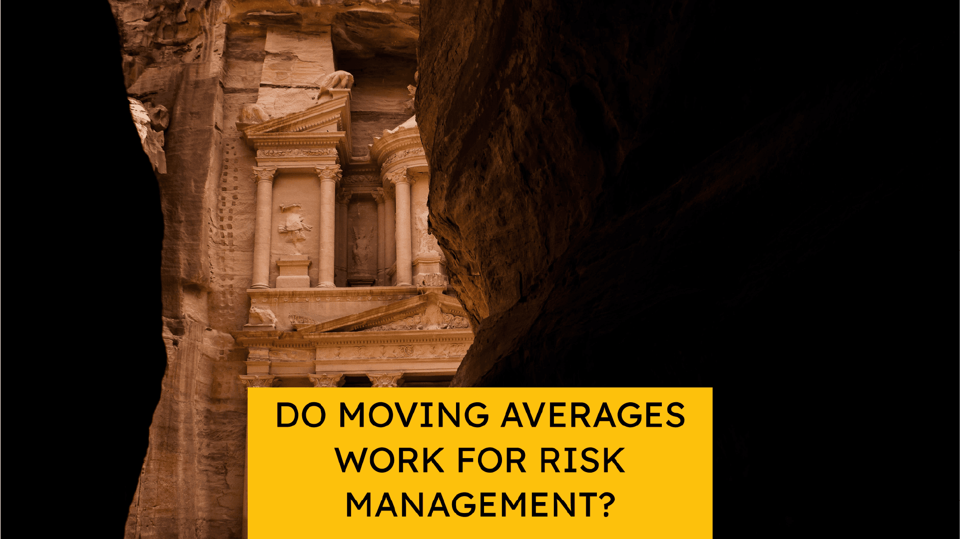 Do Moving Averages Work for Risk Management