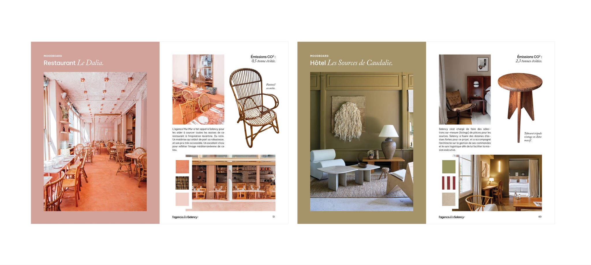 Direction artistique et moodboard - immersive déco