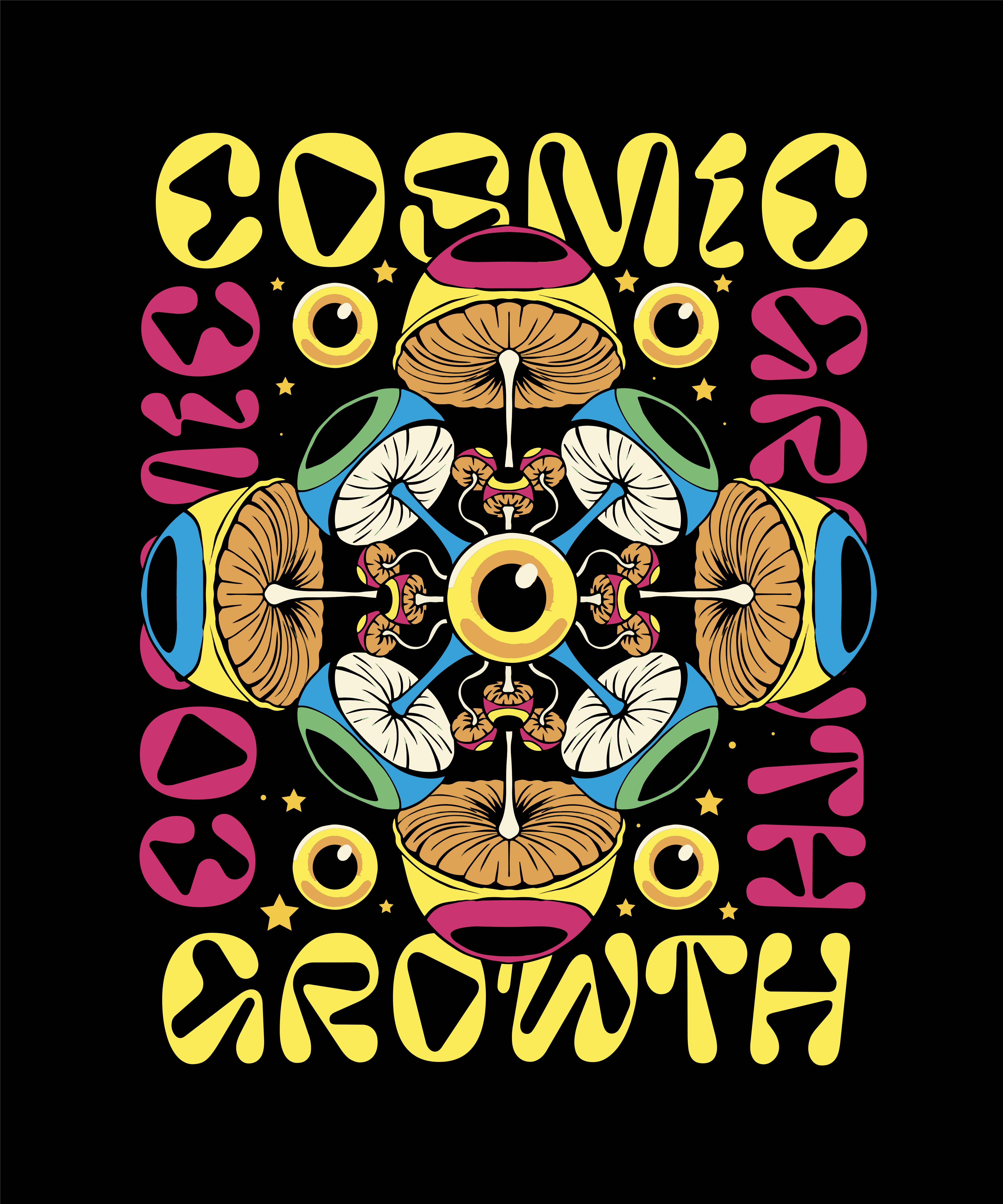 abstrakter Schmetterlingsmann