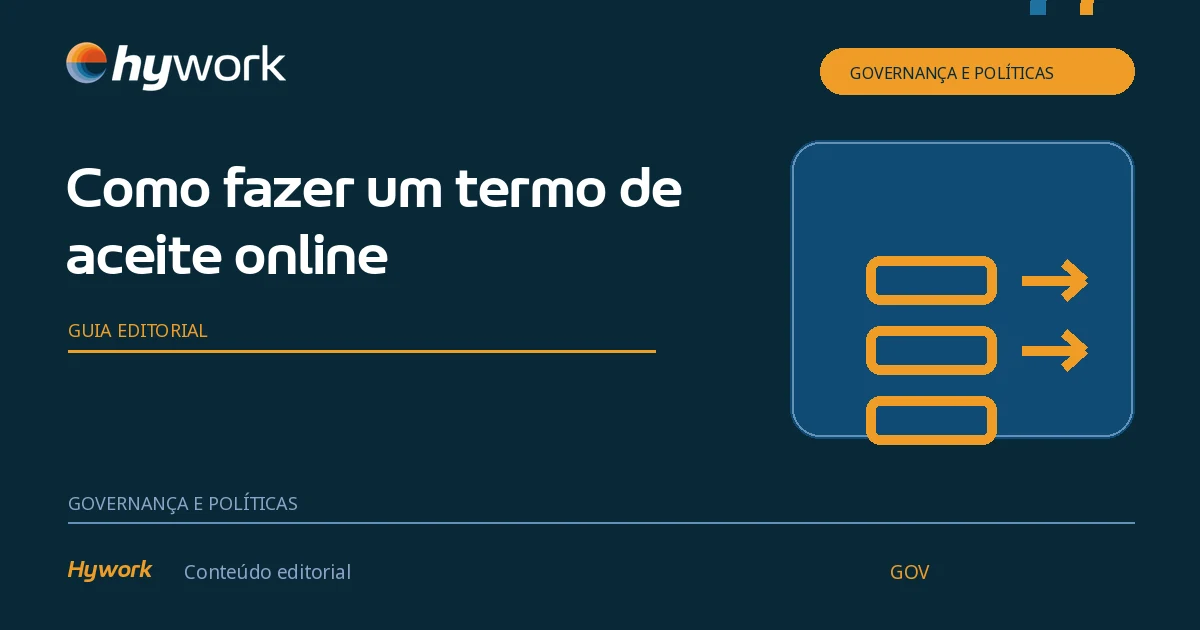 Capa editorial sobre fluxo digital de aceite e registro de versões.