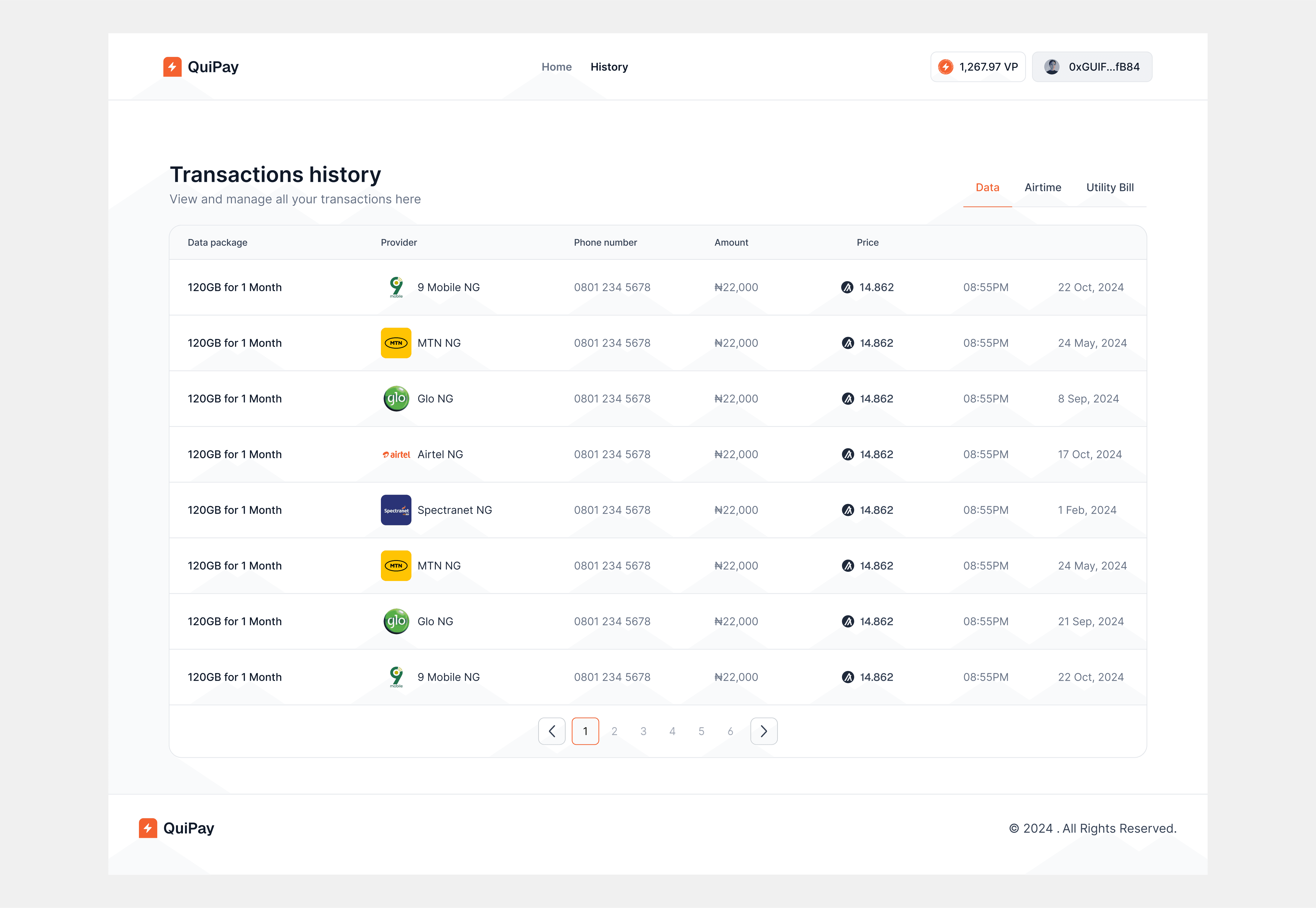 Solution: Crypto Bills Payments Made Easy 6