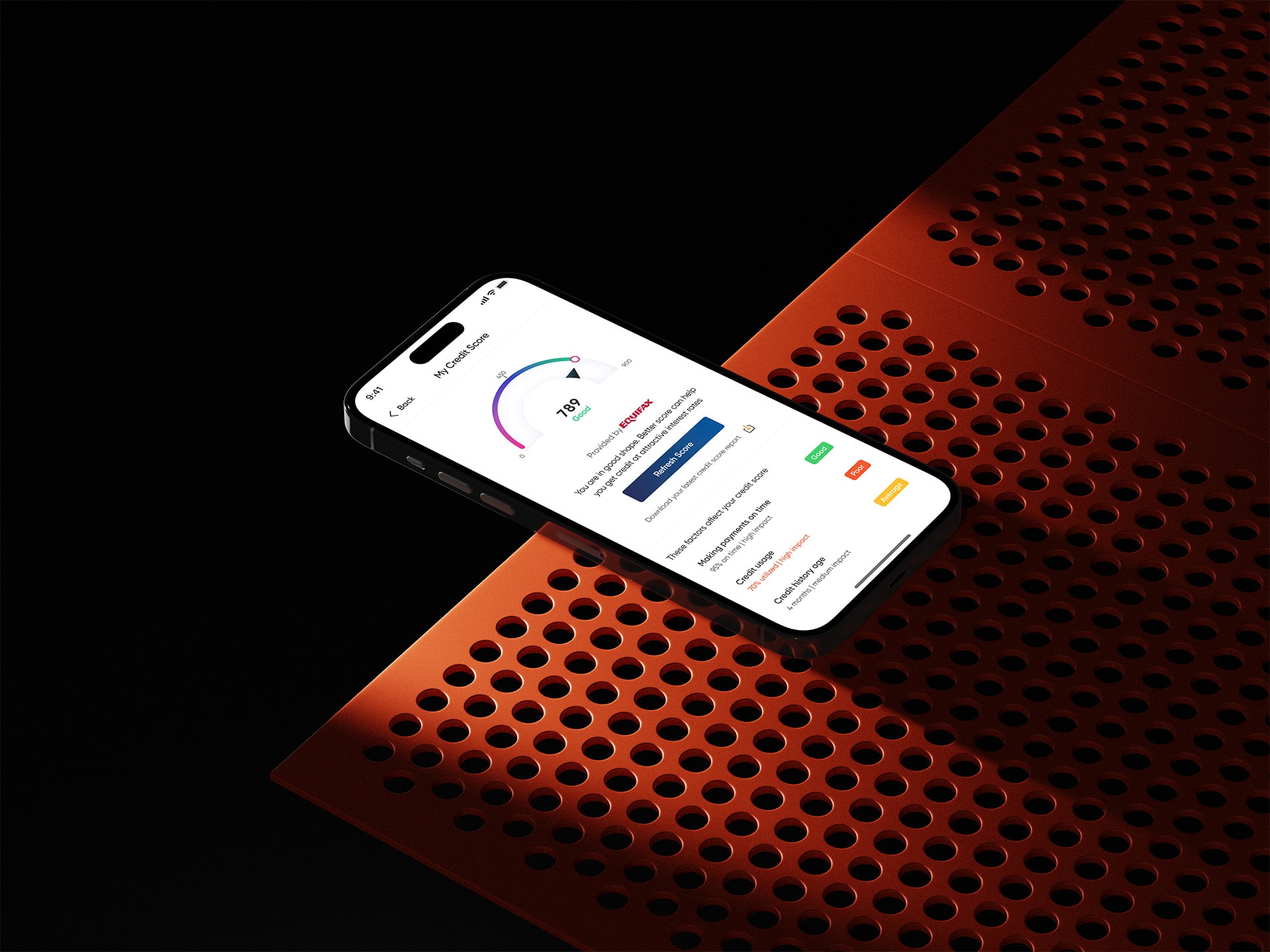 User_experience__cashe_Project_Kapil_reehal_Ux_Ui Designer_Orange metallic Base with Iphone