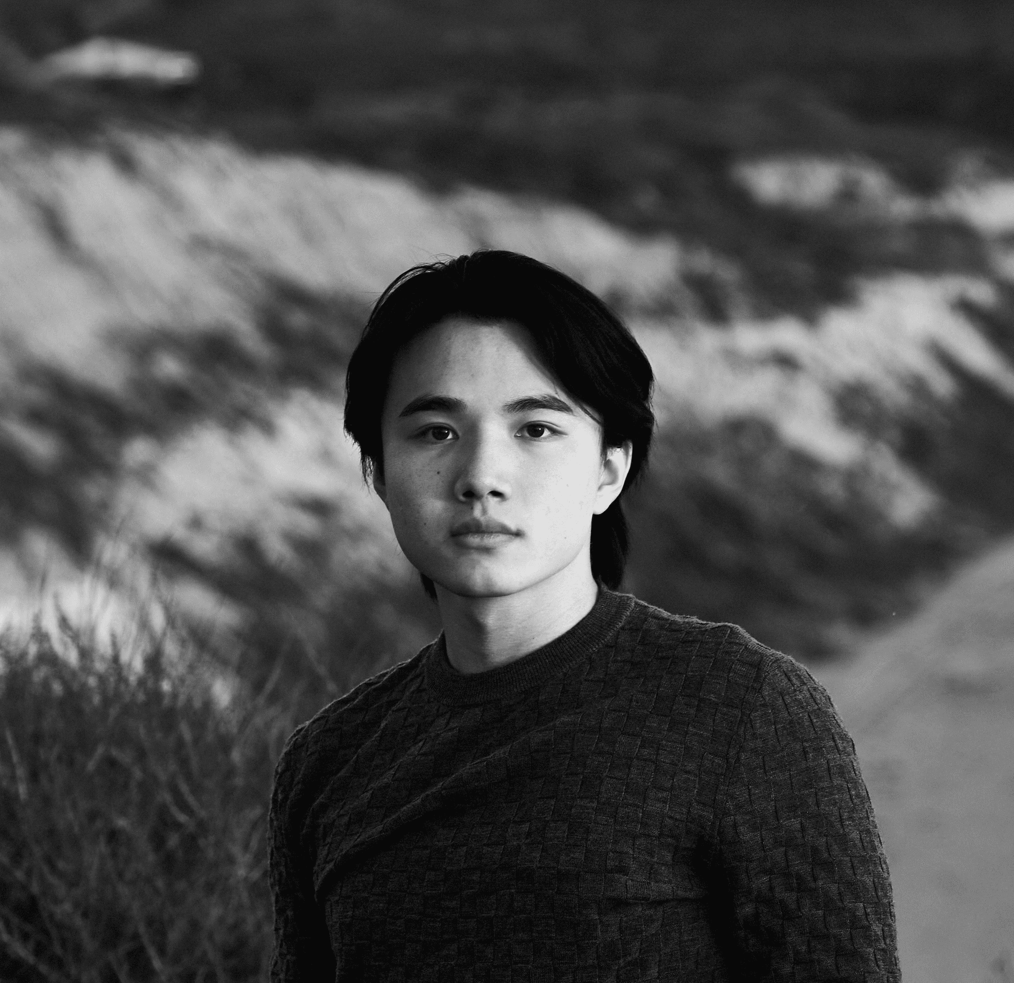 Peter standing in nature