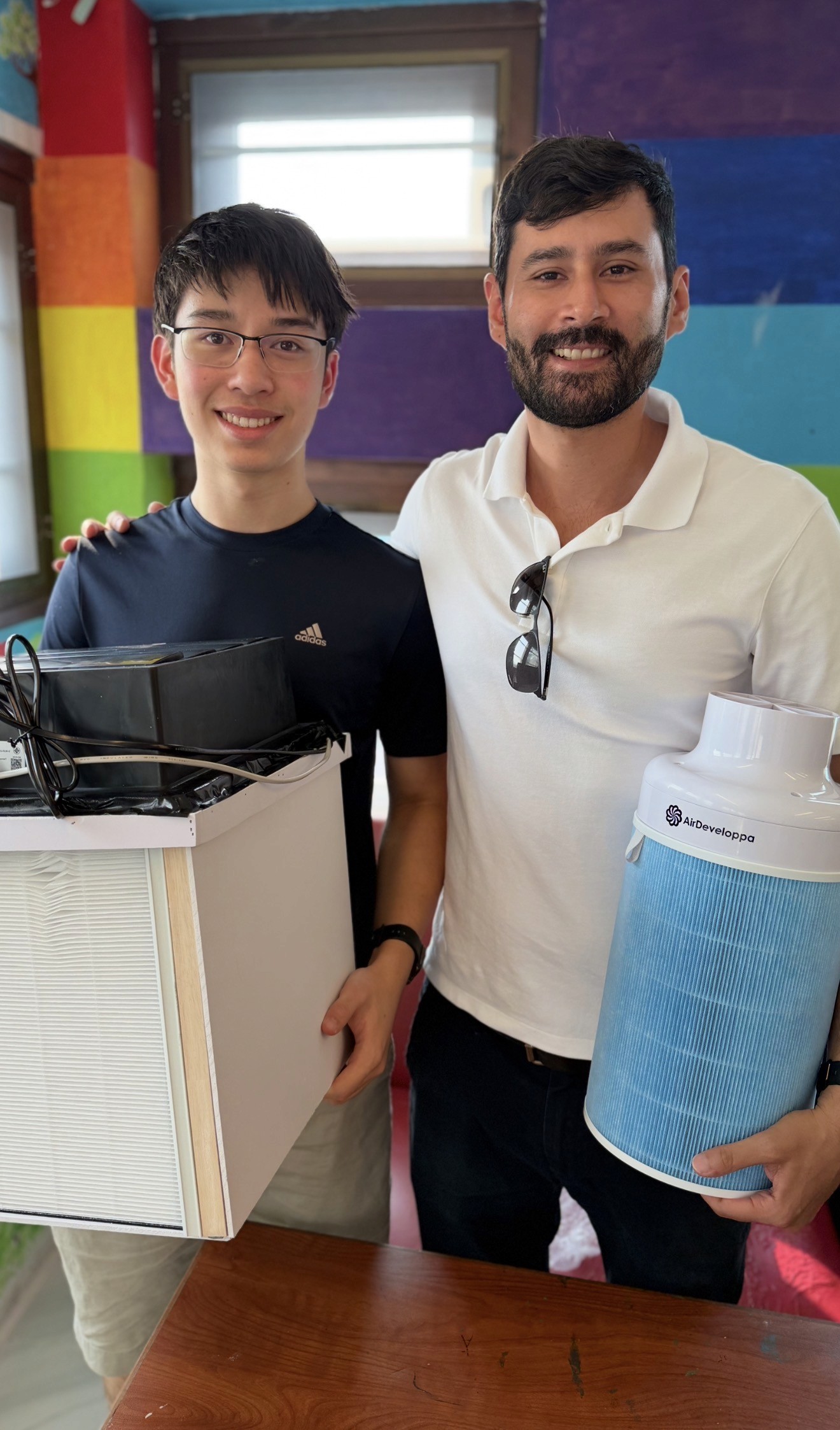 three toddler's in red clothes
