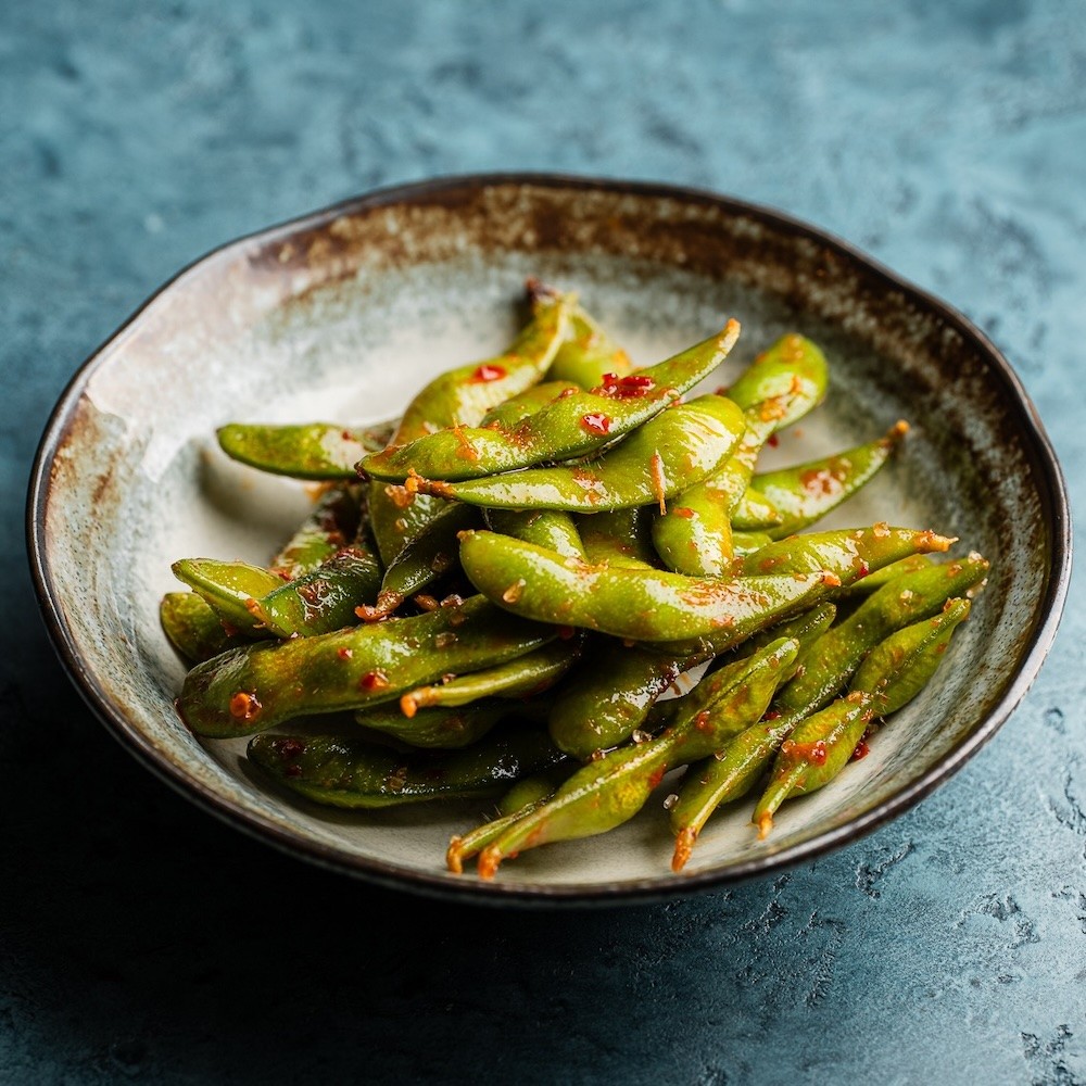 Spice you edamame