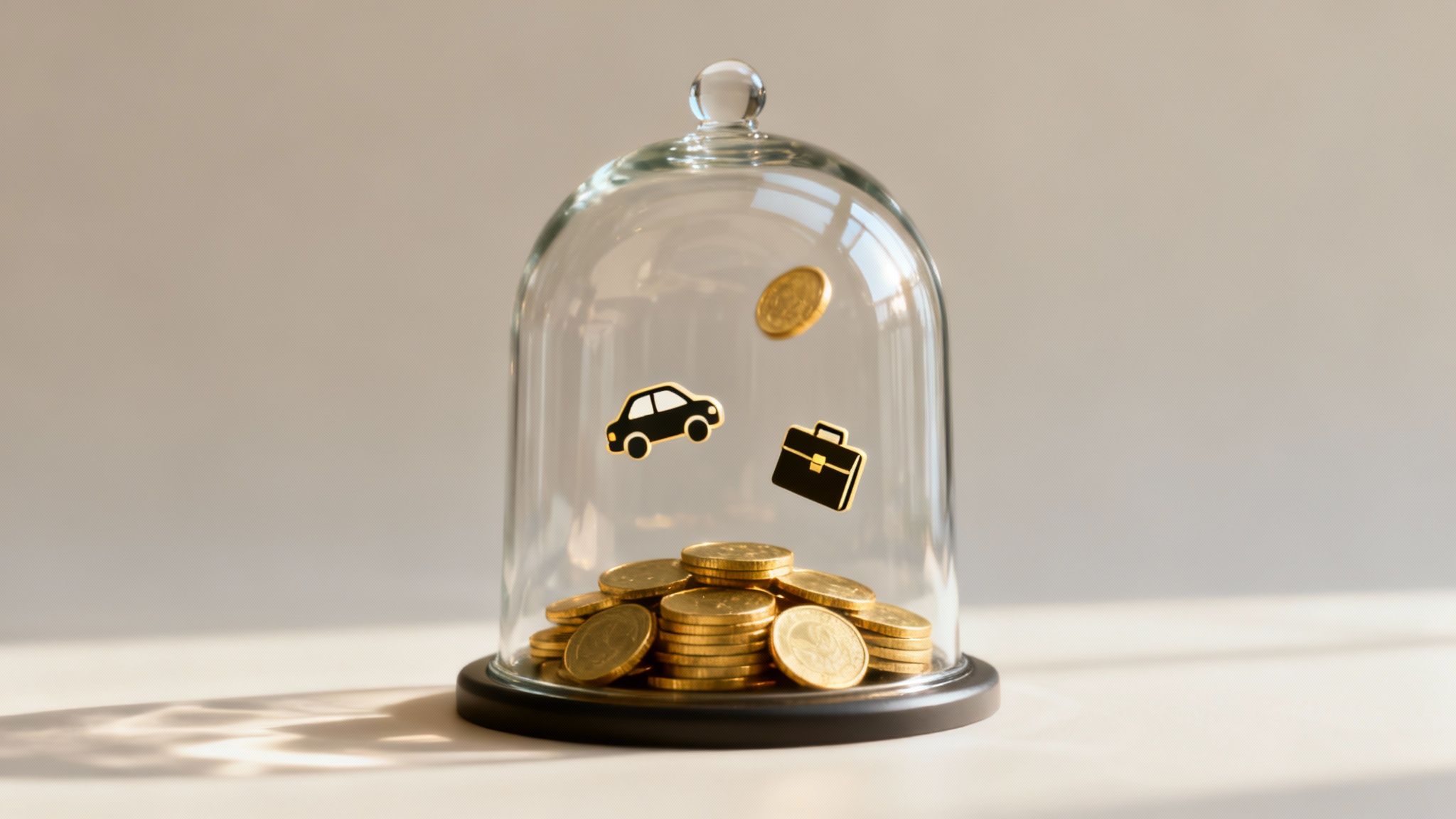 A person adjusting a compass while navigating a trail, symbolizing resilience in a financial journey.