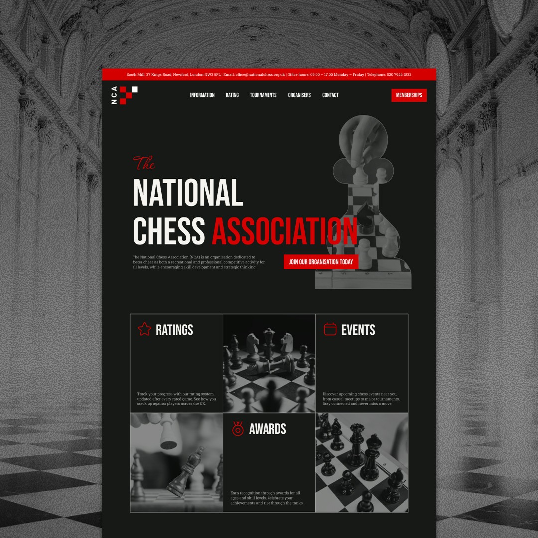 Pecometer Software UX/UI, Web and Brand Design - The NCA website template