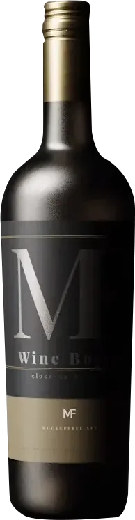 a bottle of wine