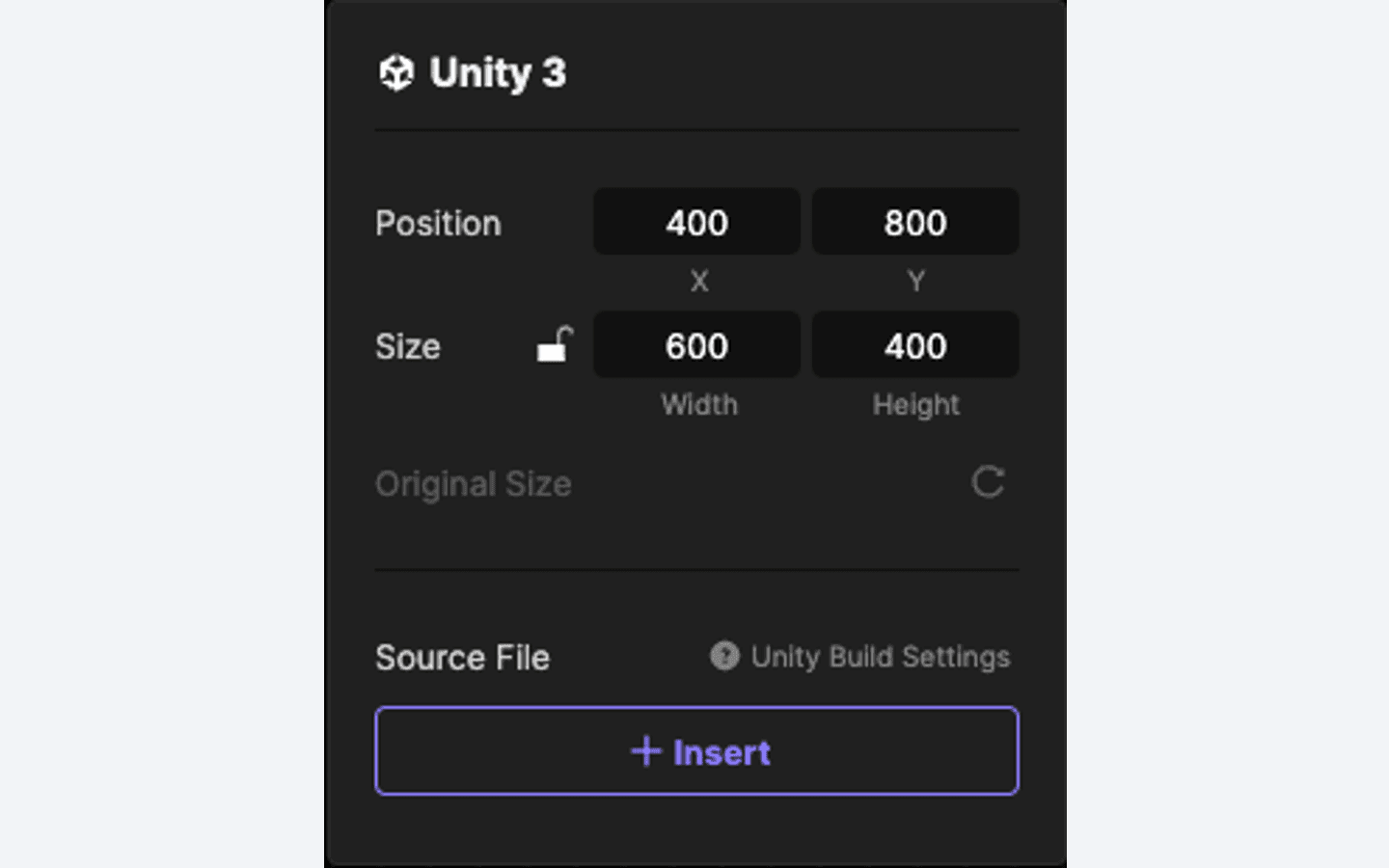 {'_type': 'localeString', 'en': 'unity layer'}