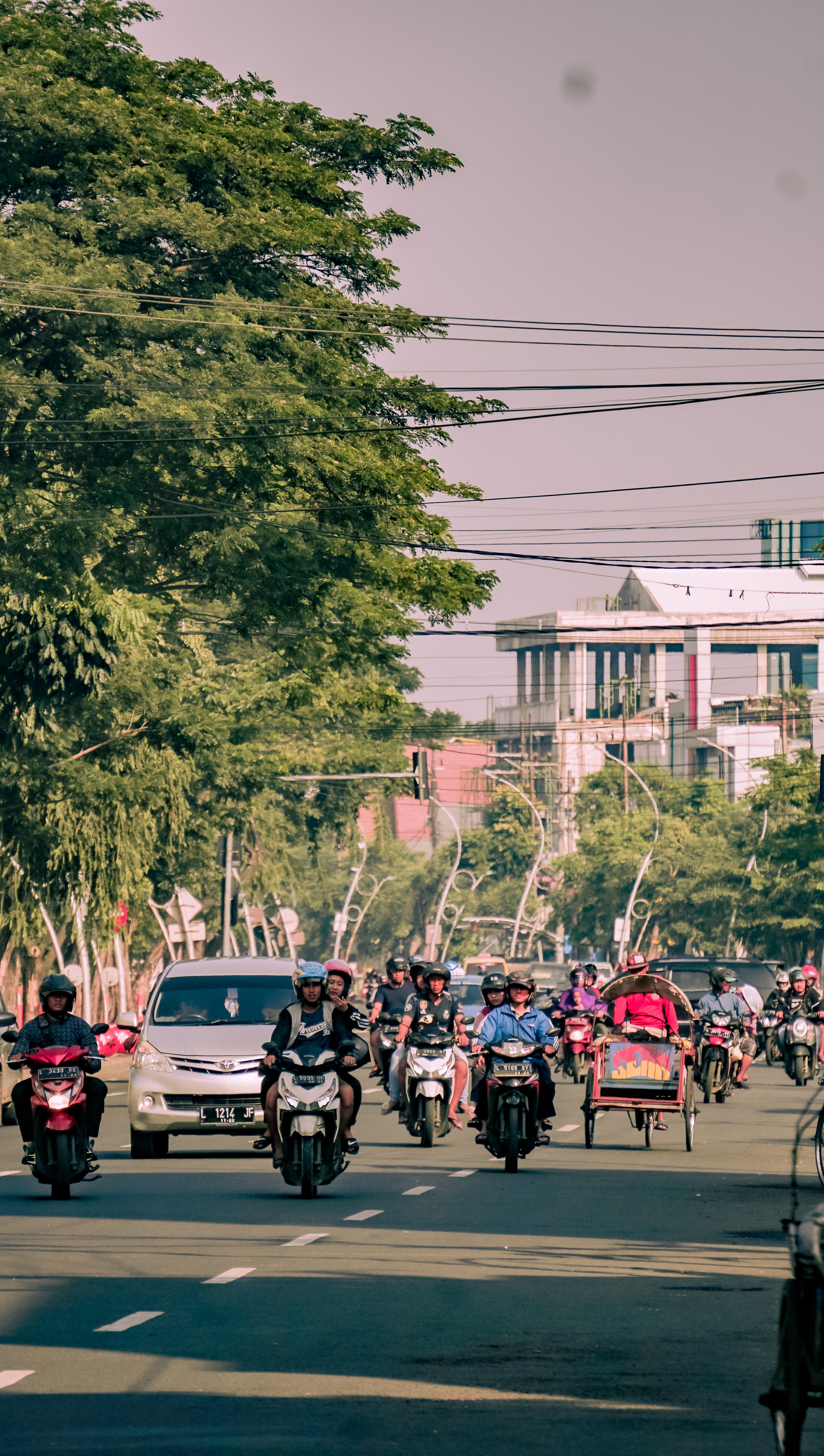 The Road at Surabaya Old Town
