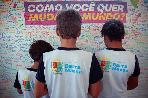 Estação 'Mude o Mundo LAB'.