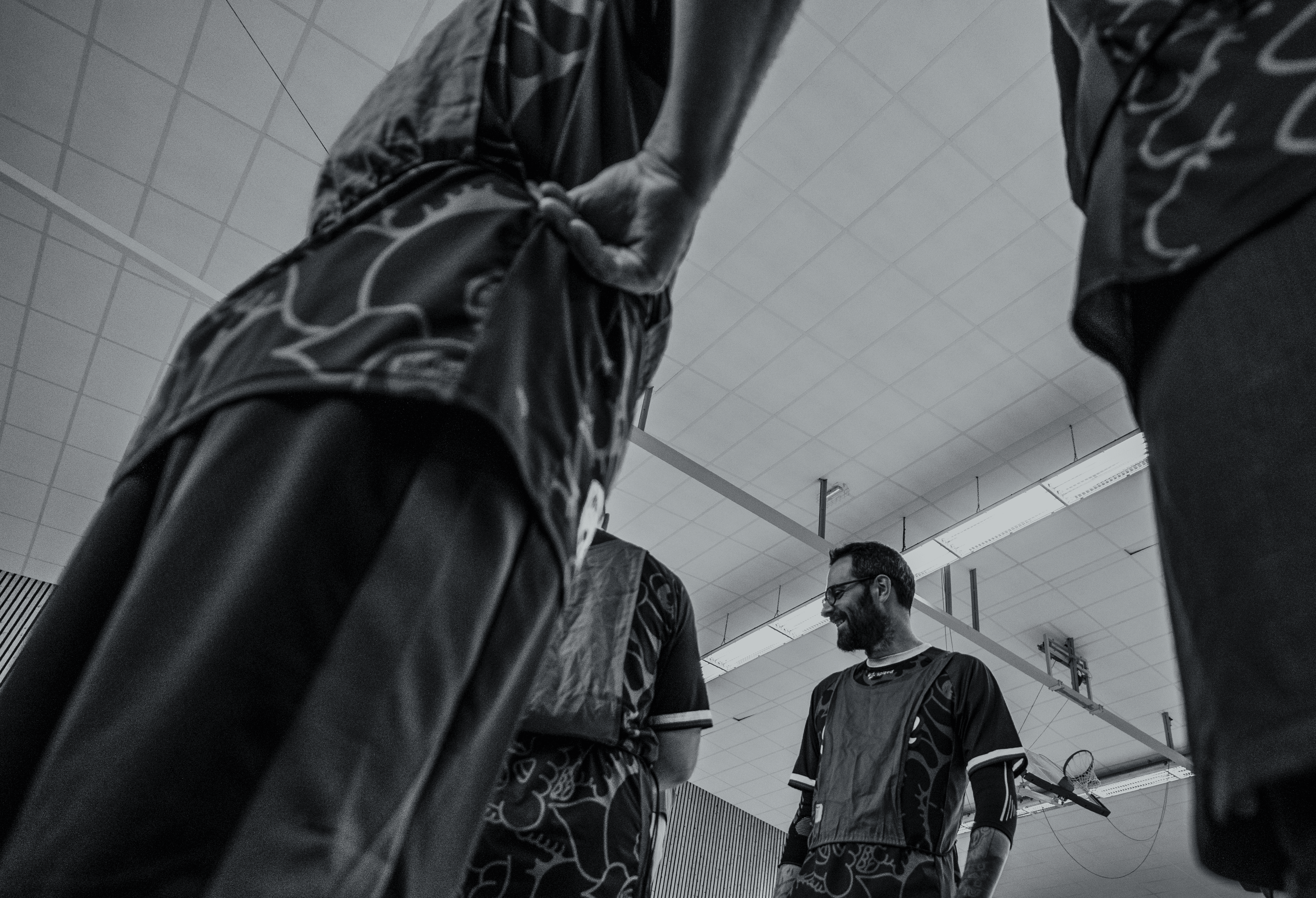 Photo des joueurs masculins des Kiniz (Kin-Ball Ancenis)