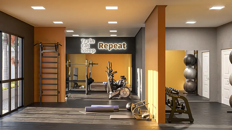 Curved modern skyscraper against a clear blue sky.