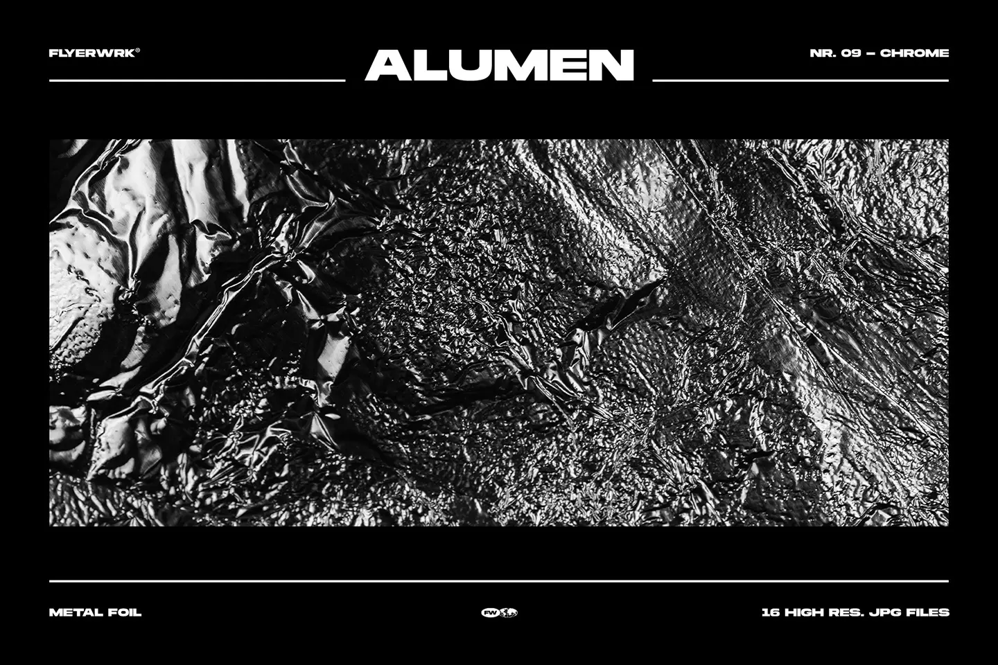 Alumen metal foil textures high resolution chrome wrinkled background for realistic metallic graphic design effects