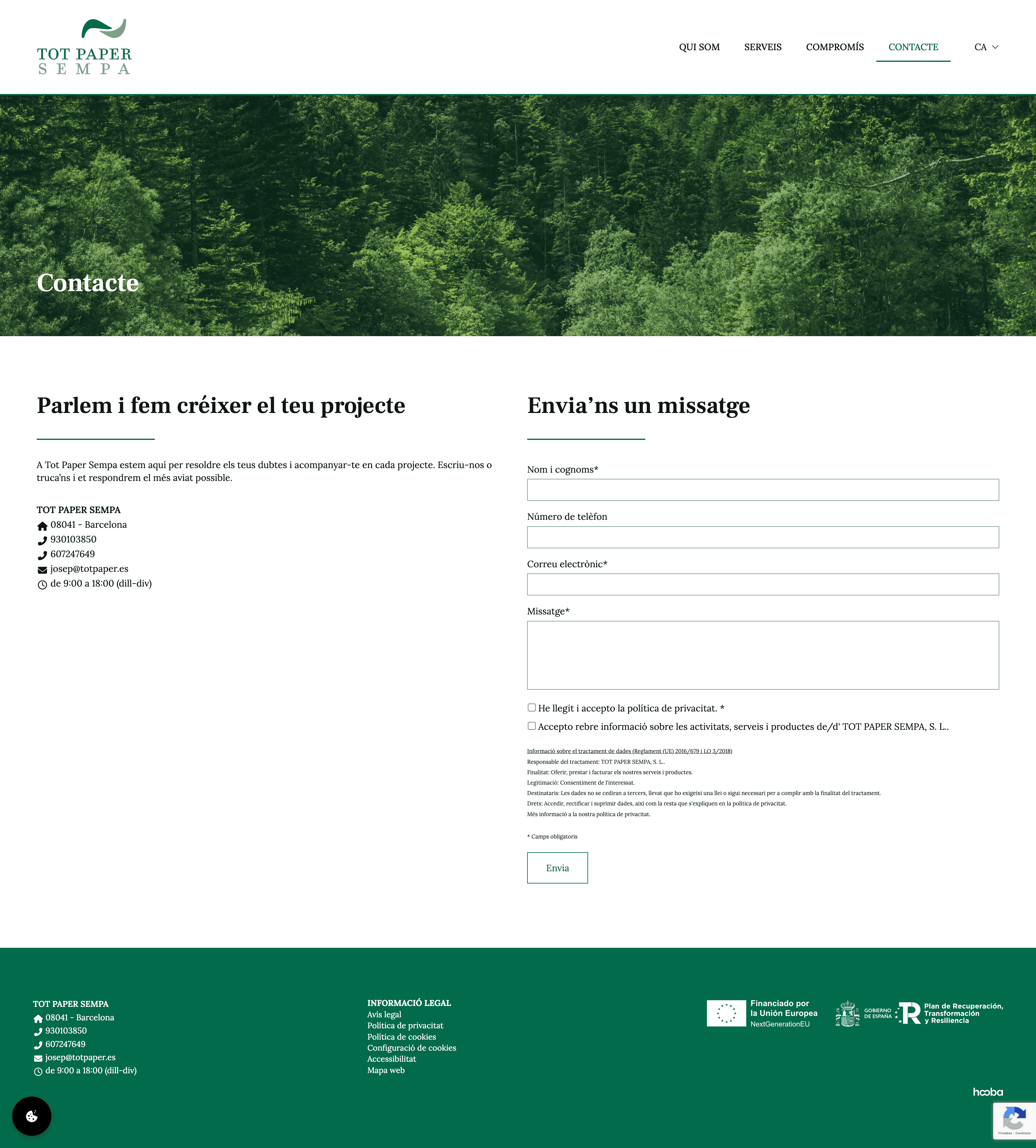 Conatcto - Tot paper