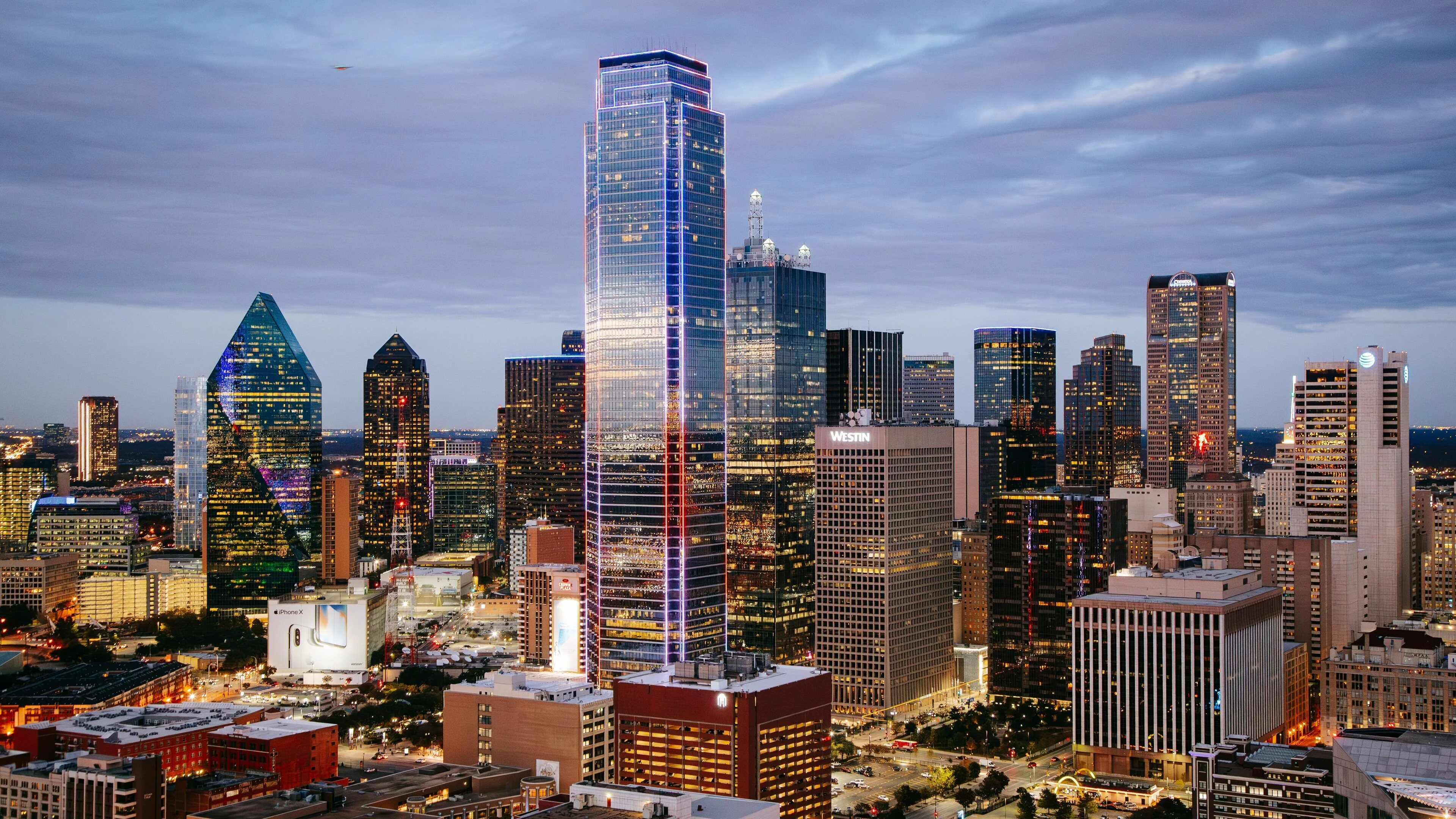 Dallas Downtown Skyline