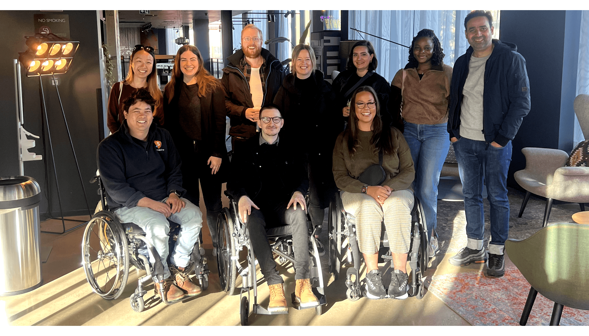 Showing the core members of Sociability HQ