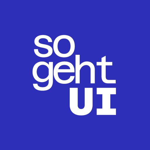 Logo vom YouTube-Kanal "so geht UI"