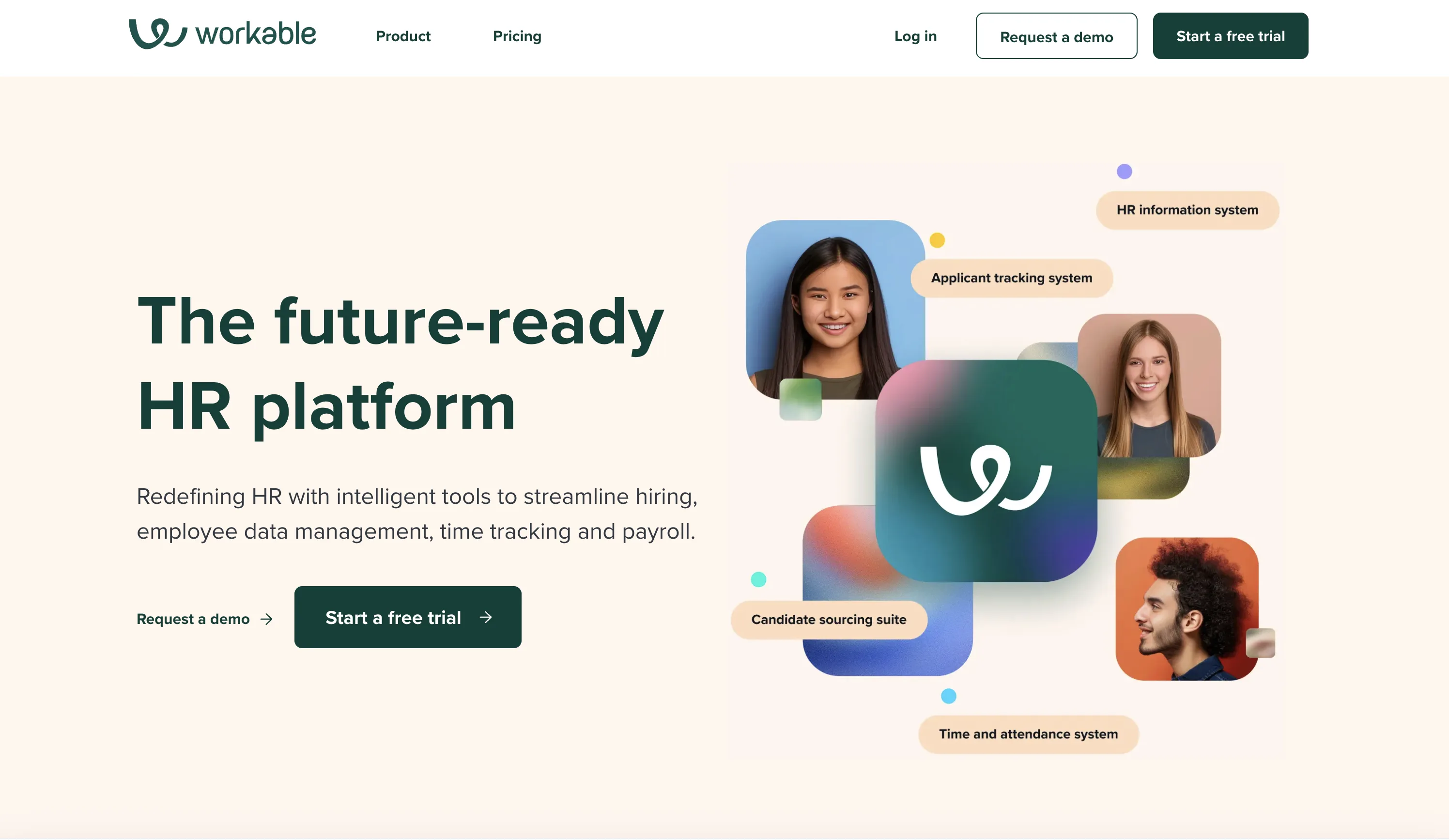 Workable Homepage