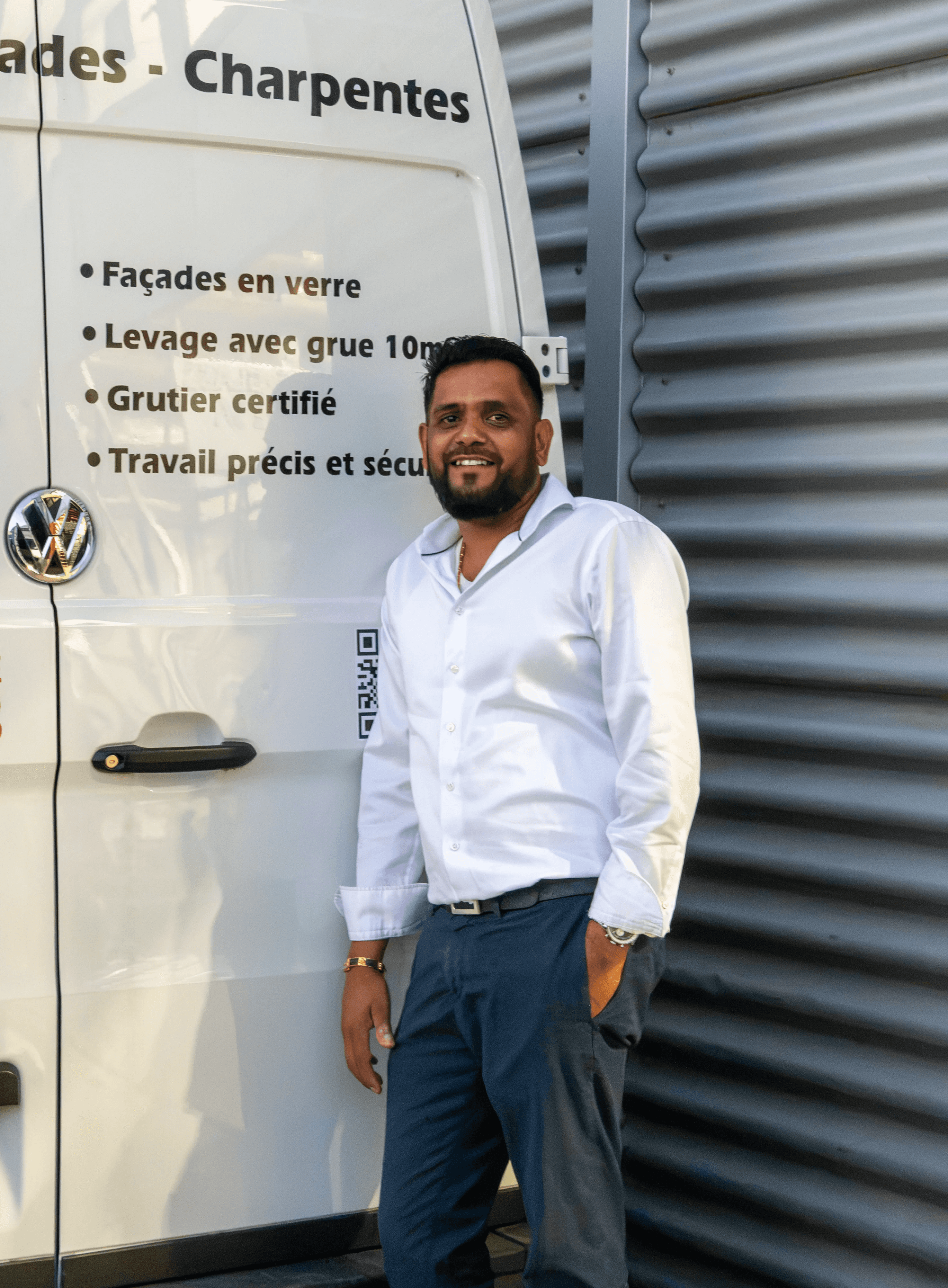 Karan Siva, fondateur de Lamelle-Glass & Store SA