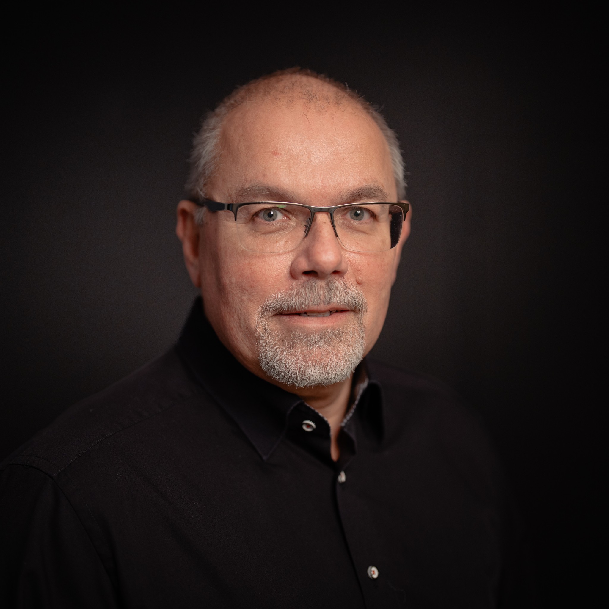 Christian Faltin mit Mikrofon