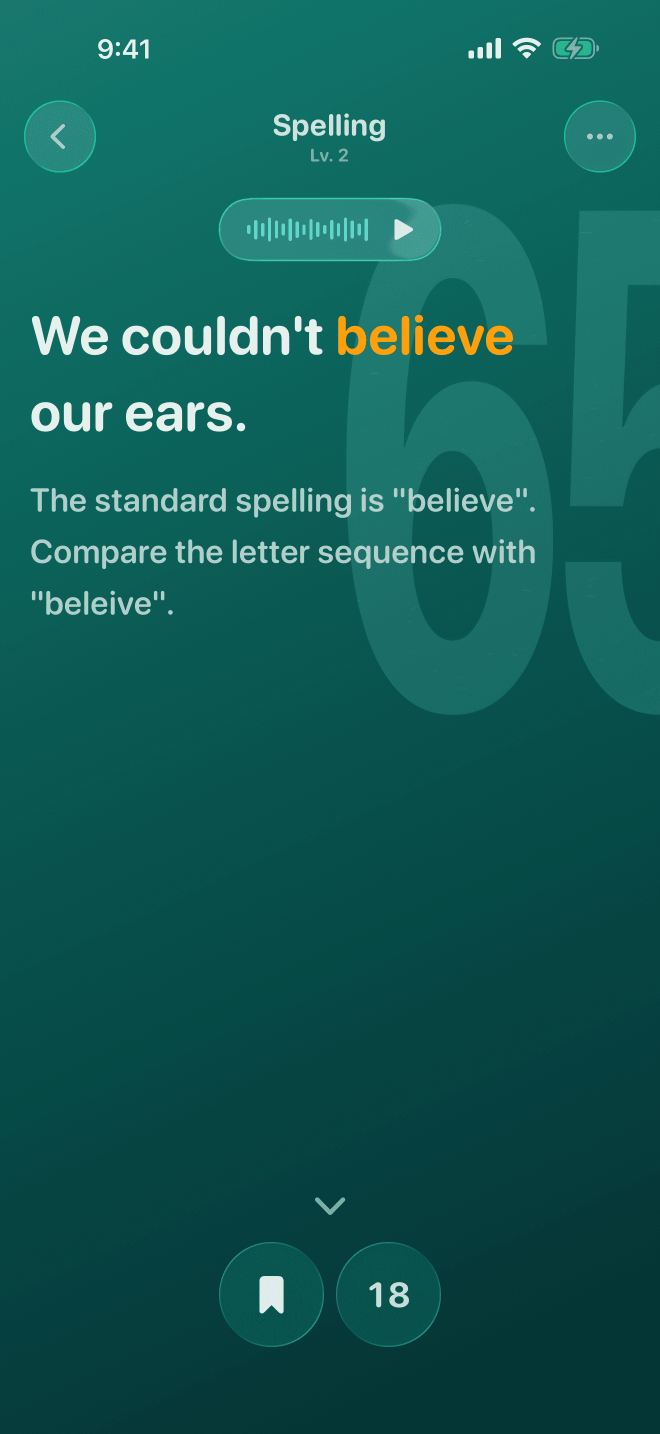 English practice explanation and answer feedback