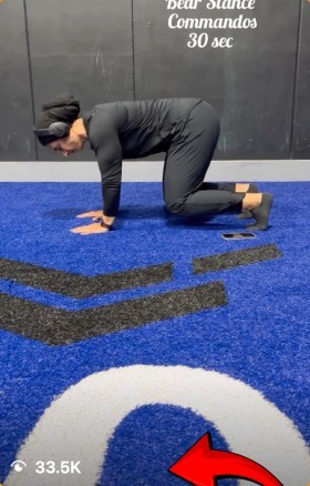 Instagram video before working with POV Marketing, 33.5K views