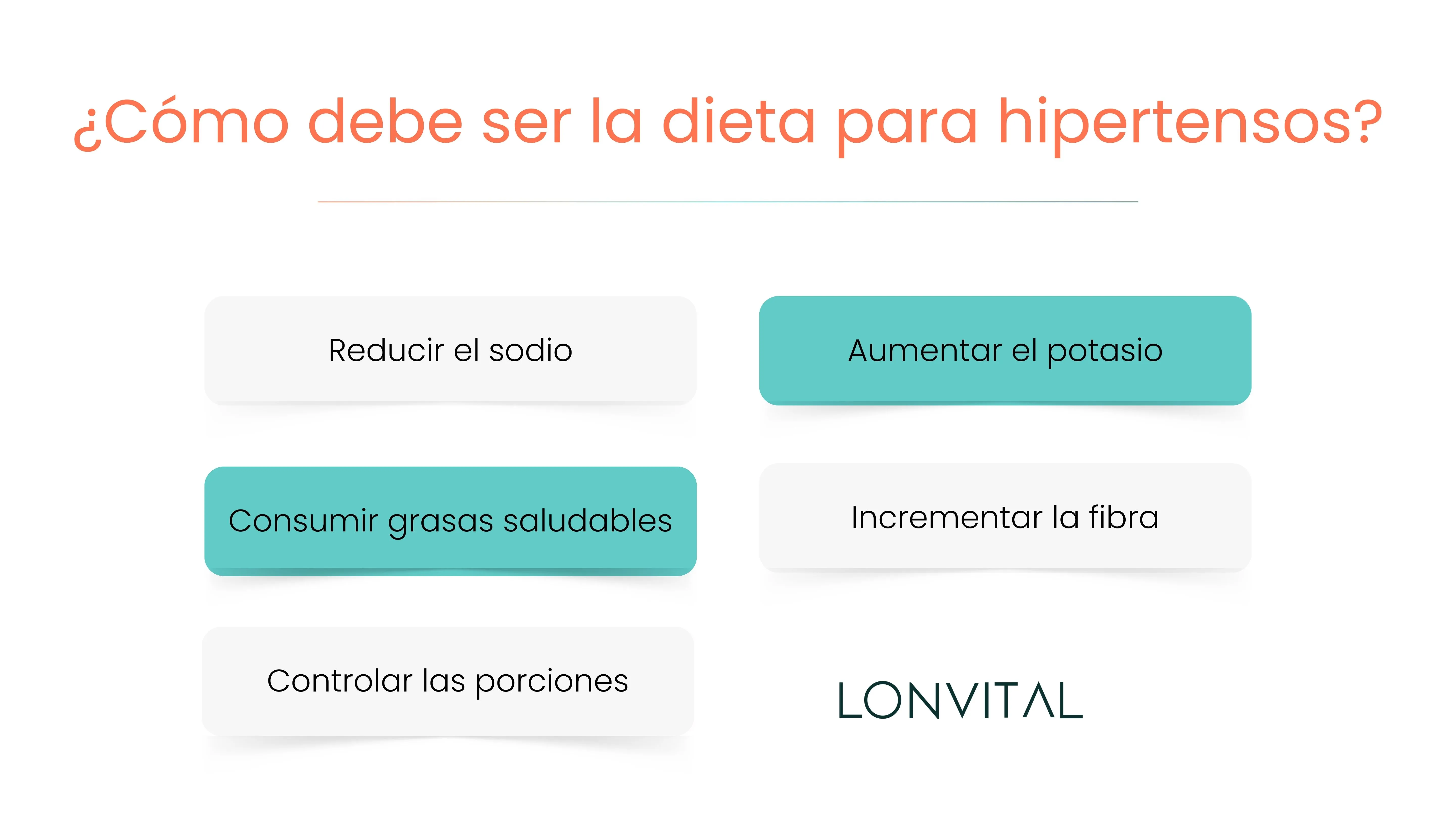 ¿cómo debe ser la dieta para hipertensos?